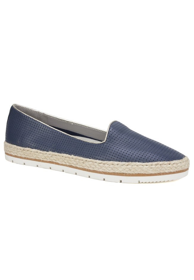 Becca Leather Flats , NAVY, hi-res image number null