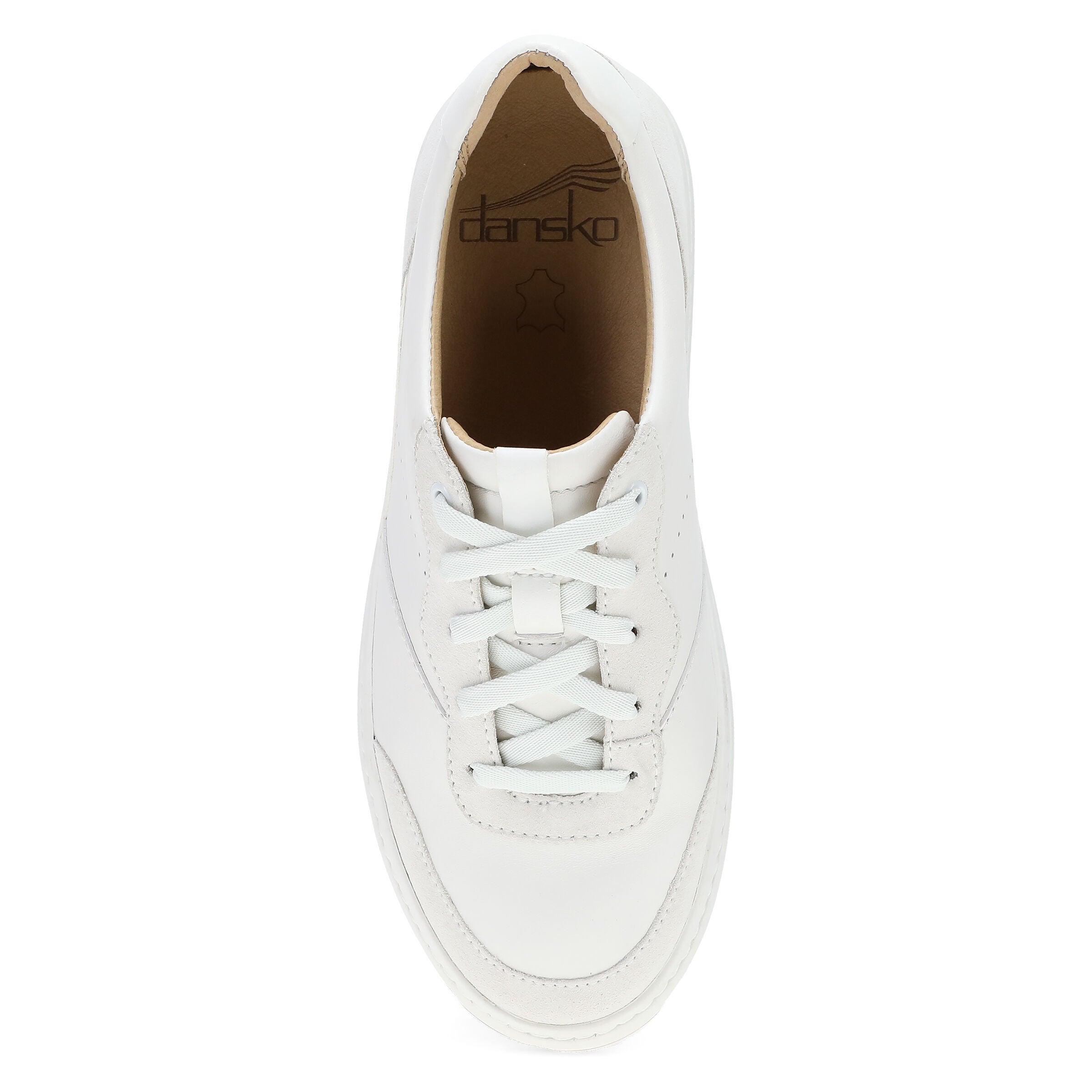 Josey Laceup Sneaker, WHITE, alternate image number 5