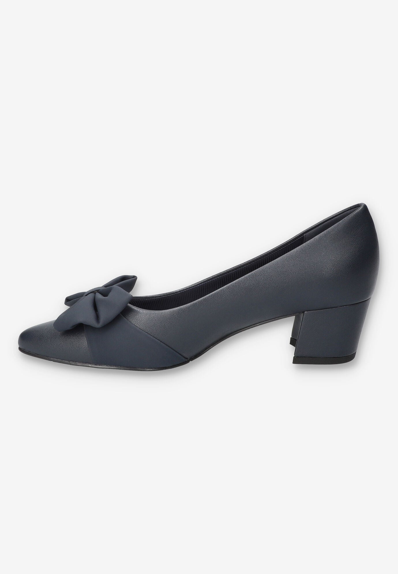 Alva Pointed Toe Pump, NAVY, alternate image number 4