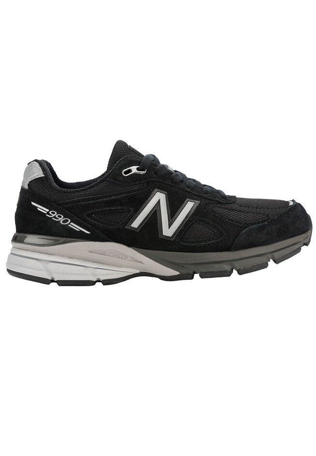 W990BK4 by New Balance®, BLACK SILVER, hi-res image number null