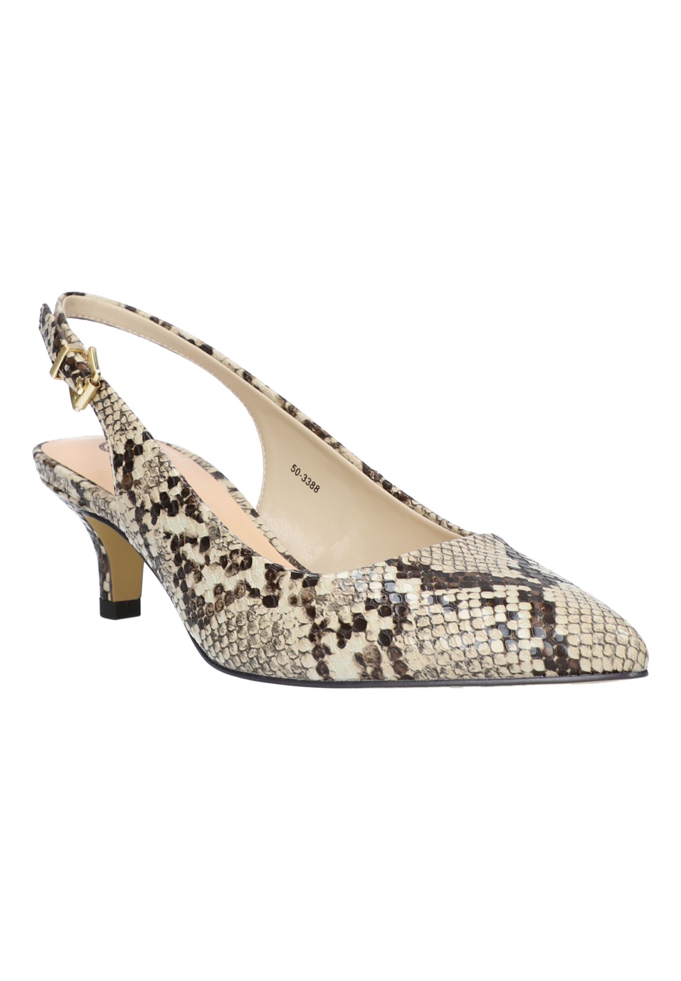 Scarlett Ii Slingback , TAUPE SNAKE, hi-res image number 0