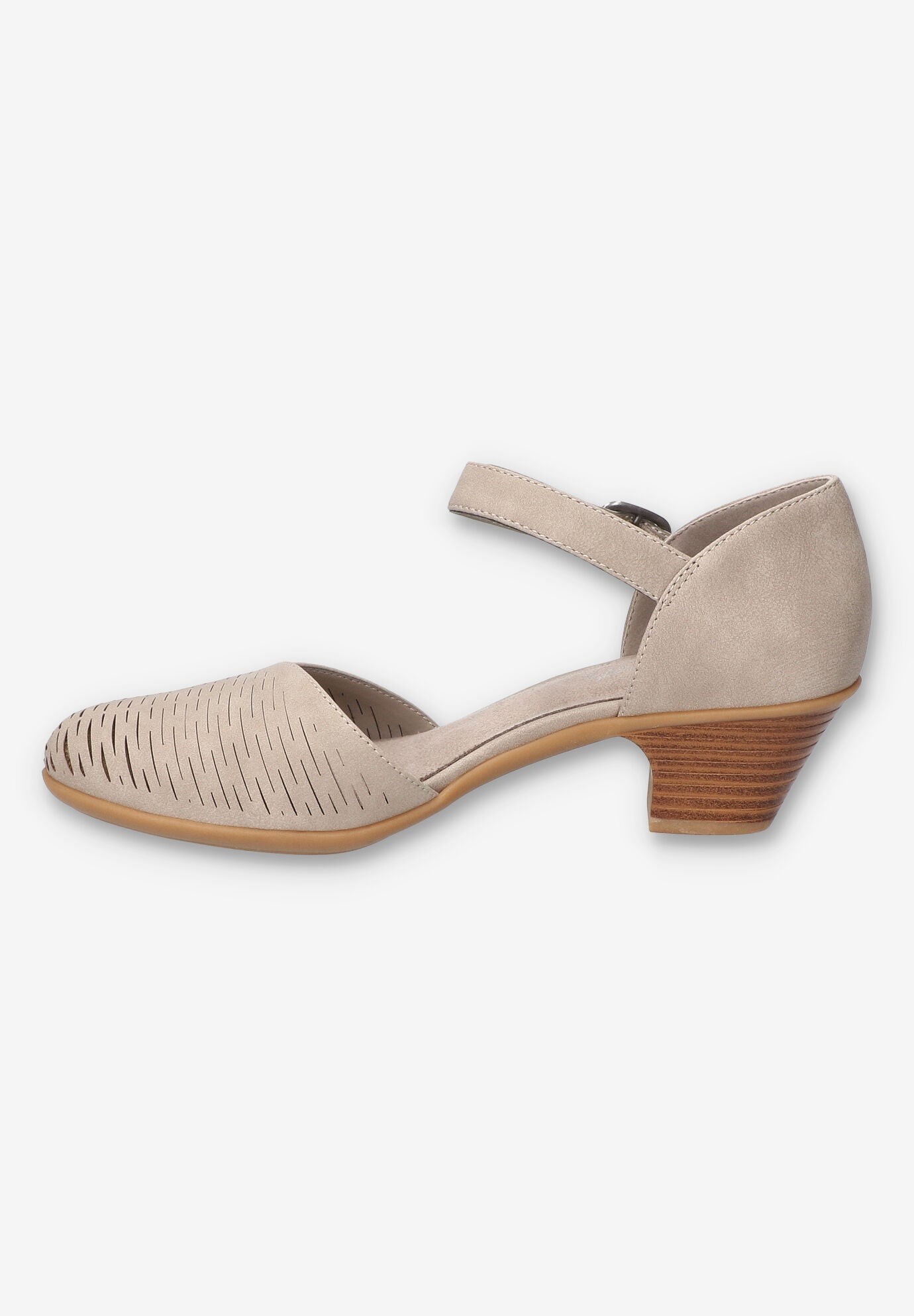 Justina Block Heel Sandal, GREY, alternate image number 4