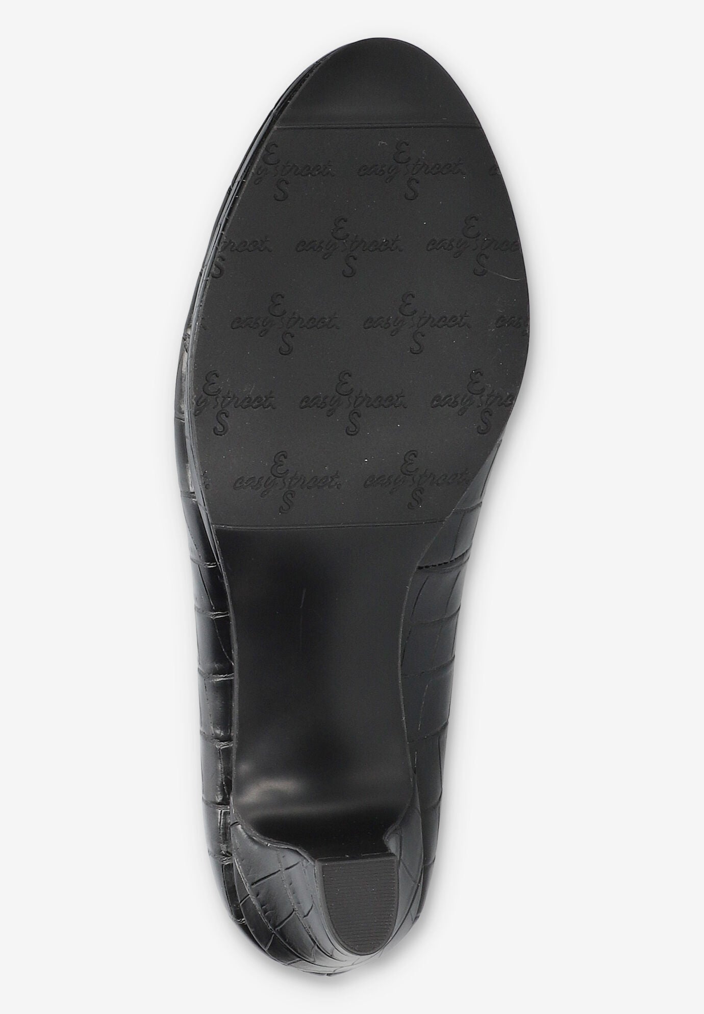 Equinox Platform Pump, BLACK CROCO, alternate image number 5