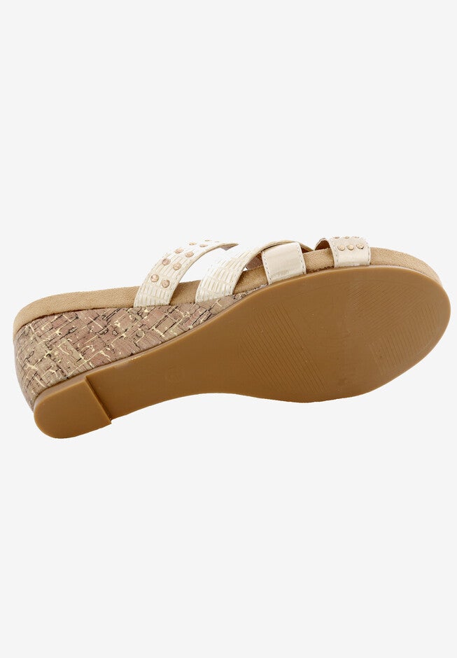 Spa Wedge Slide Sandal, , alternate image number null