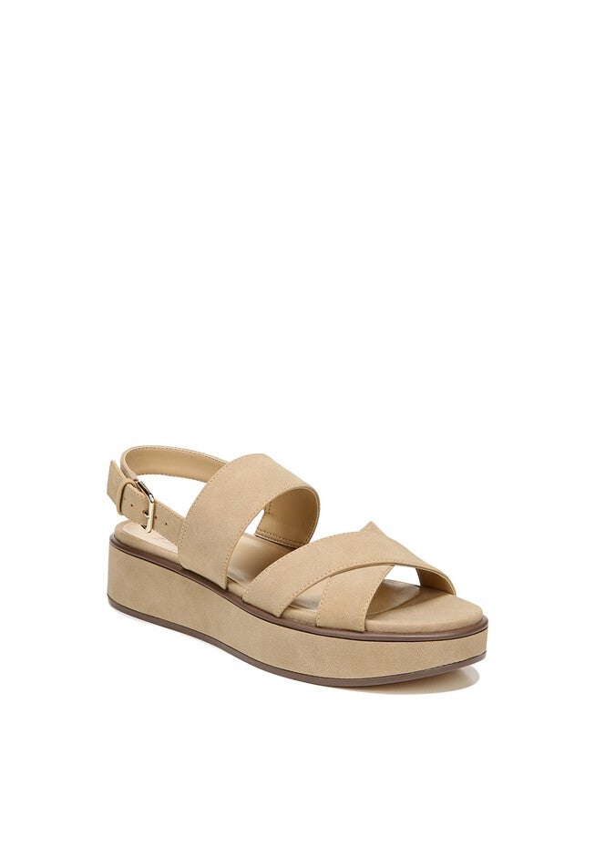 Caryn Platform Sandal by Naturalizer, BAMBOO TAN, hi-res image number null