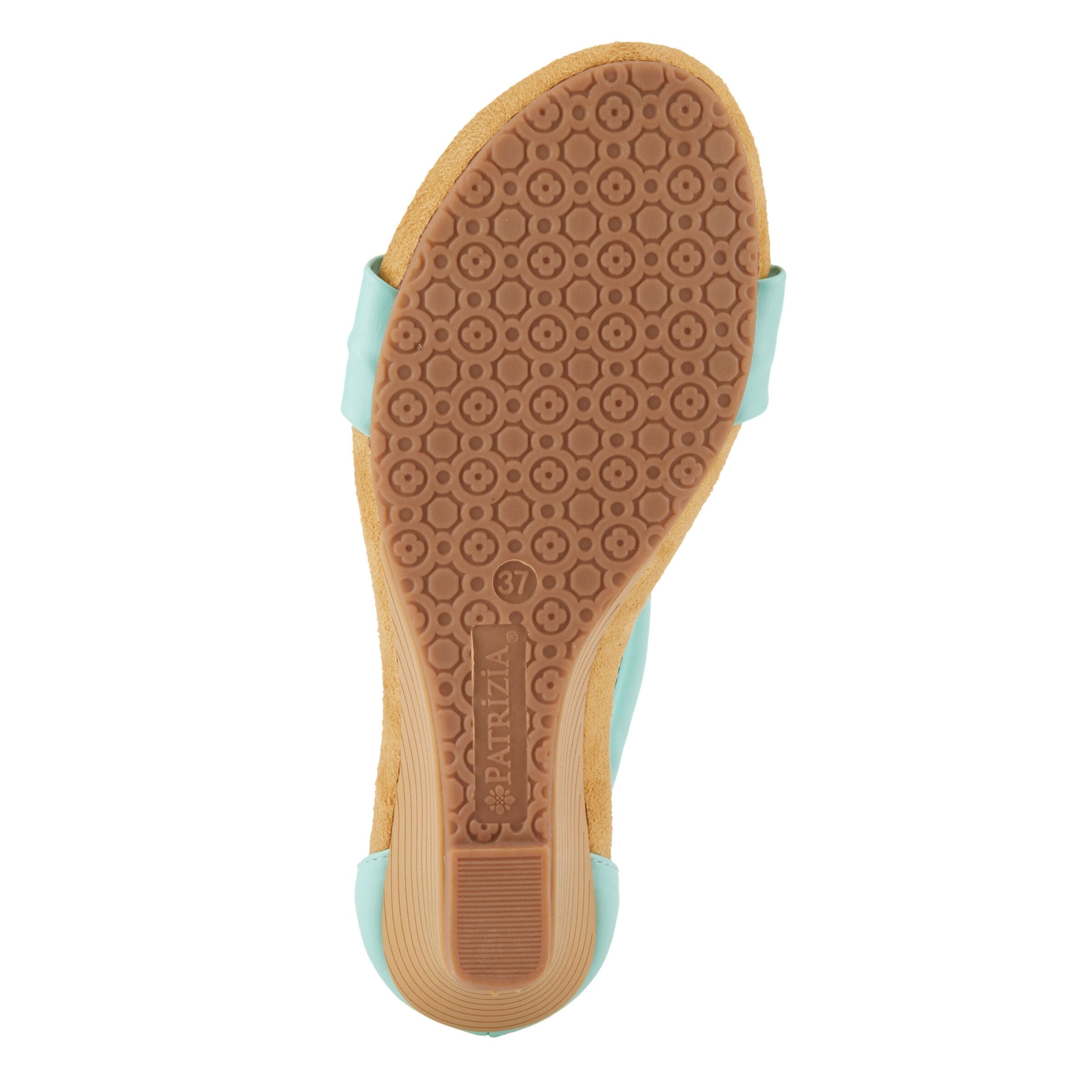 Harlequin T-Strap Sandal, AQUA, alternate image number 6