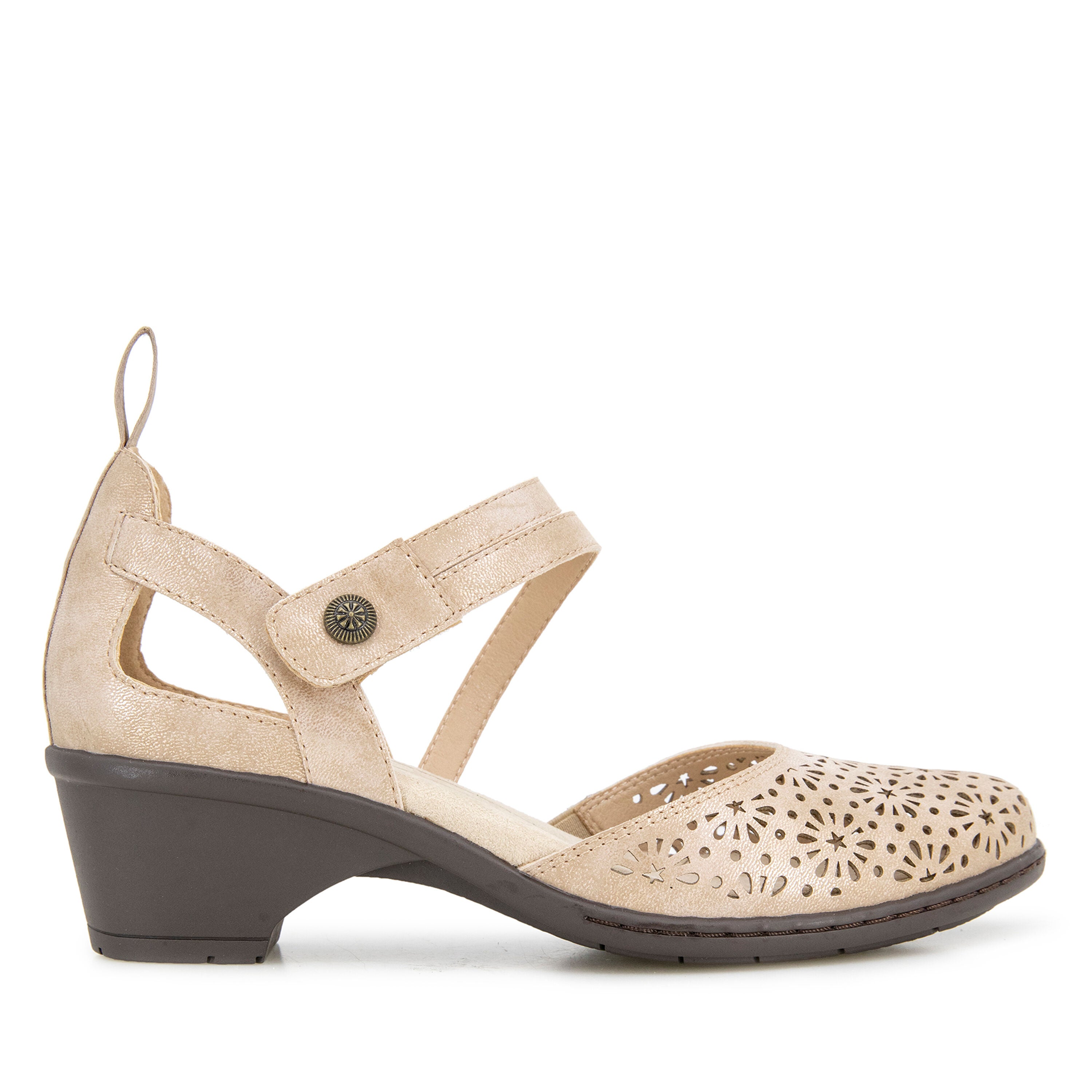 Bethany Dress Shoe, TAUPE SHIMMER, alternate image number 2