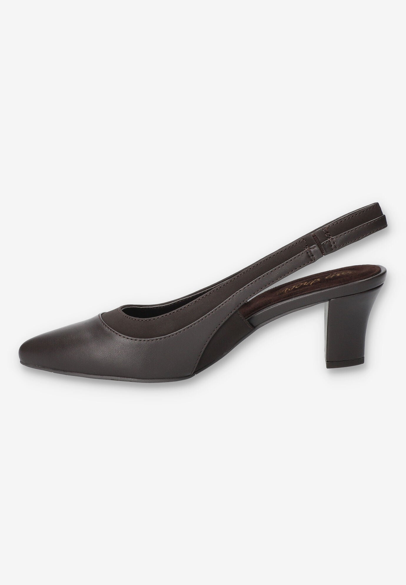 Dessa Slingback Pump, BROWN, alternate image number 4