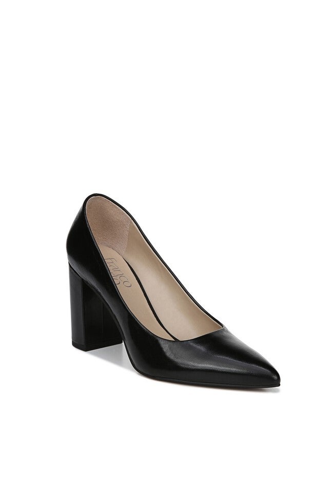 Palma Pump by Franco Sarto, BLACK LEATHER, hi-res image number null