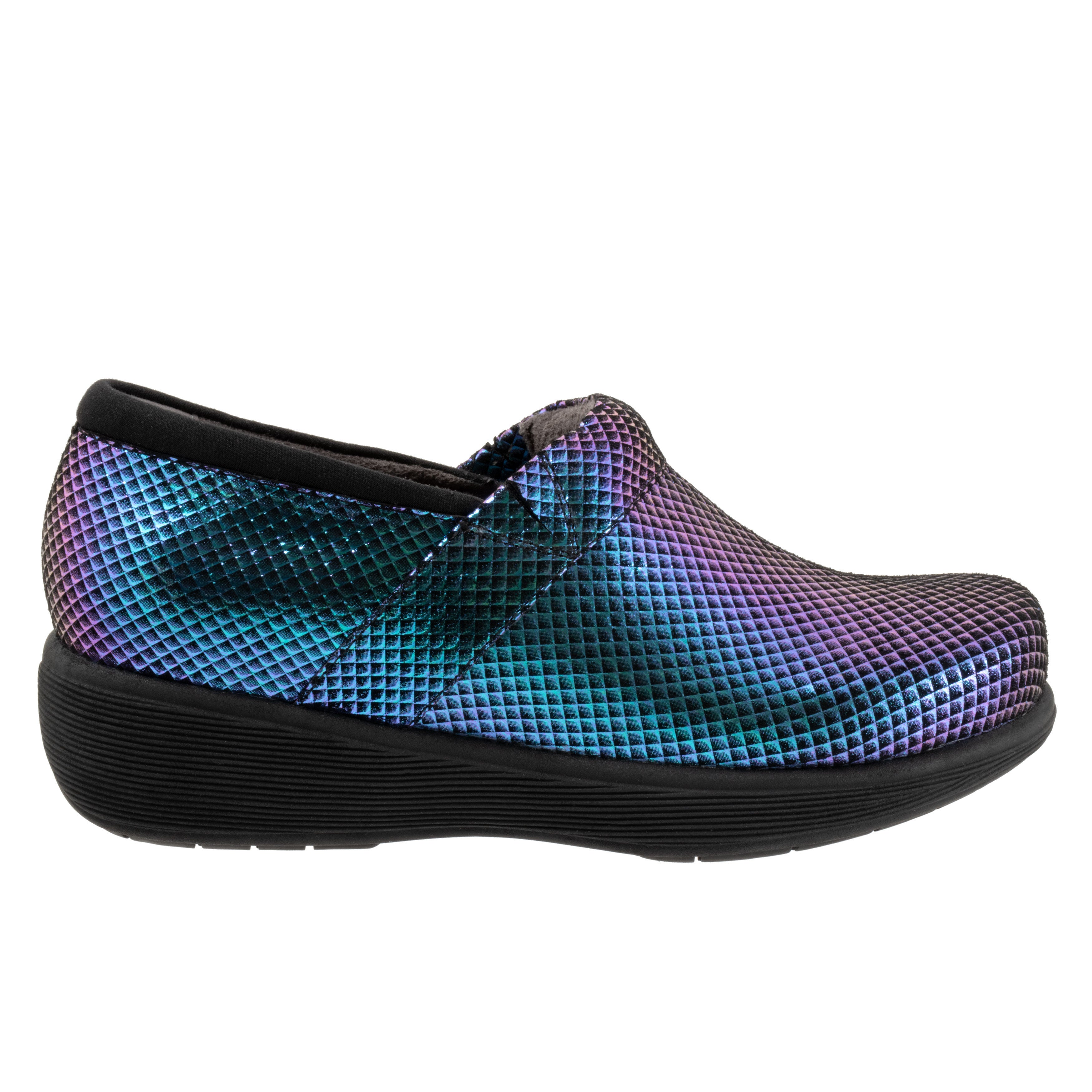 Meredith Sport Clog, DARK IRIDESCENT, alternate image number 4