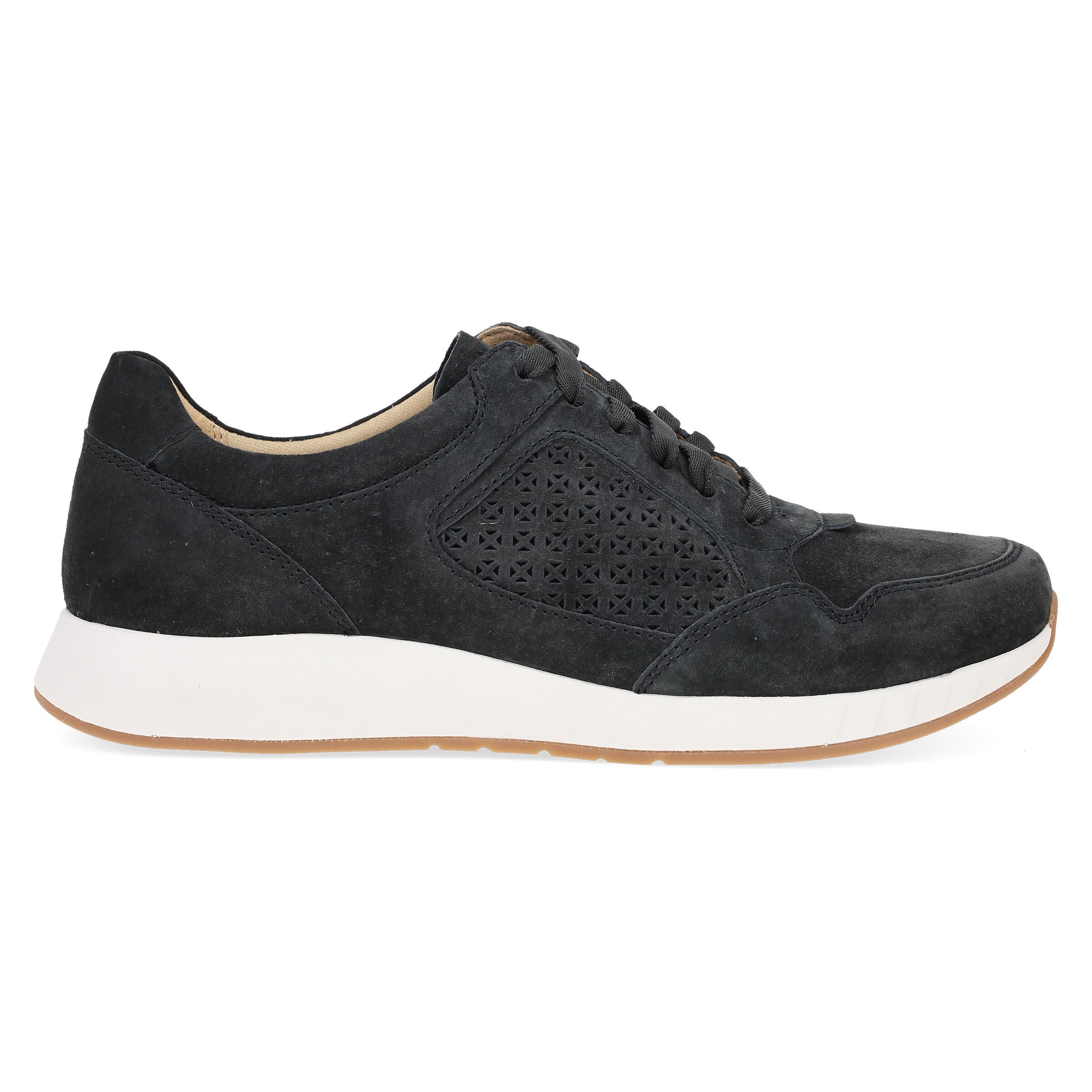 Catie Laceup Sneaker, BLACK, alternate image number 4