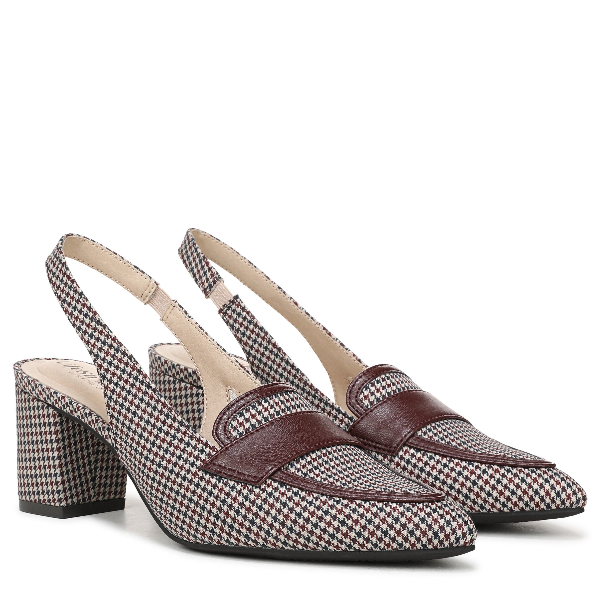 Angel Slingback Pump, BEIGE MULTI, alternate image number 2