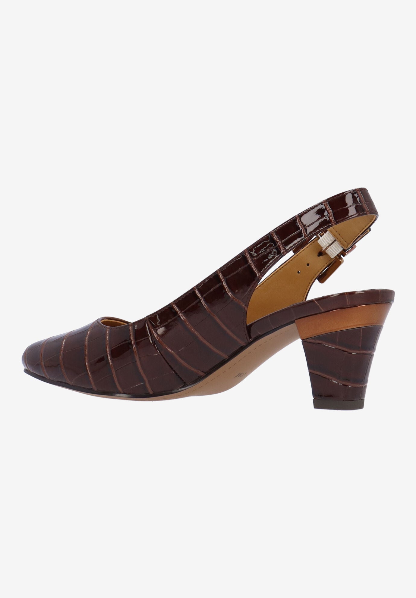 Malree Slingback Pump, BROWN, alternate image number 5
