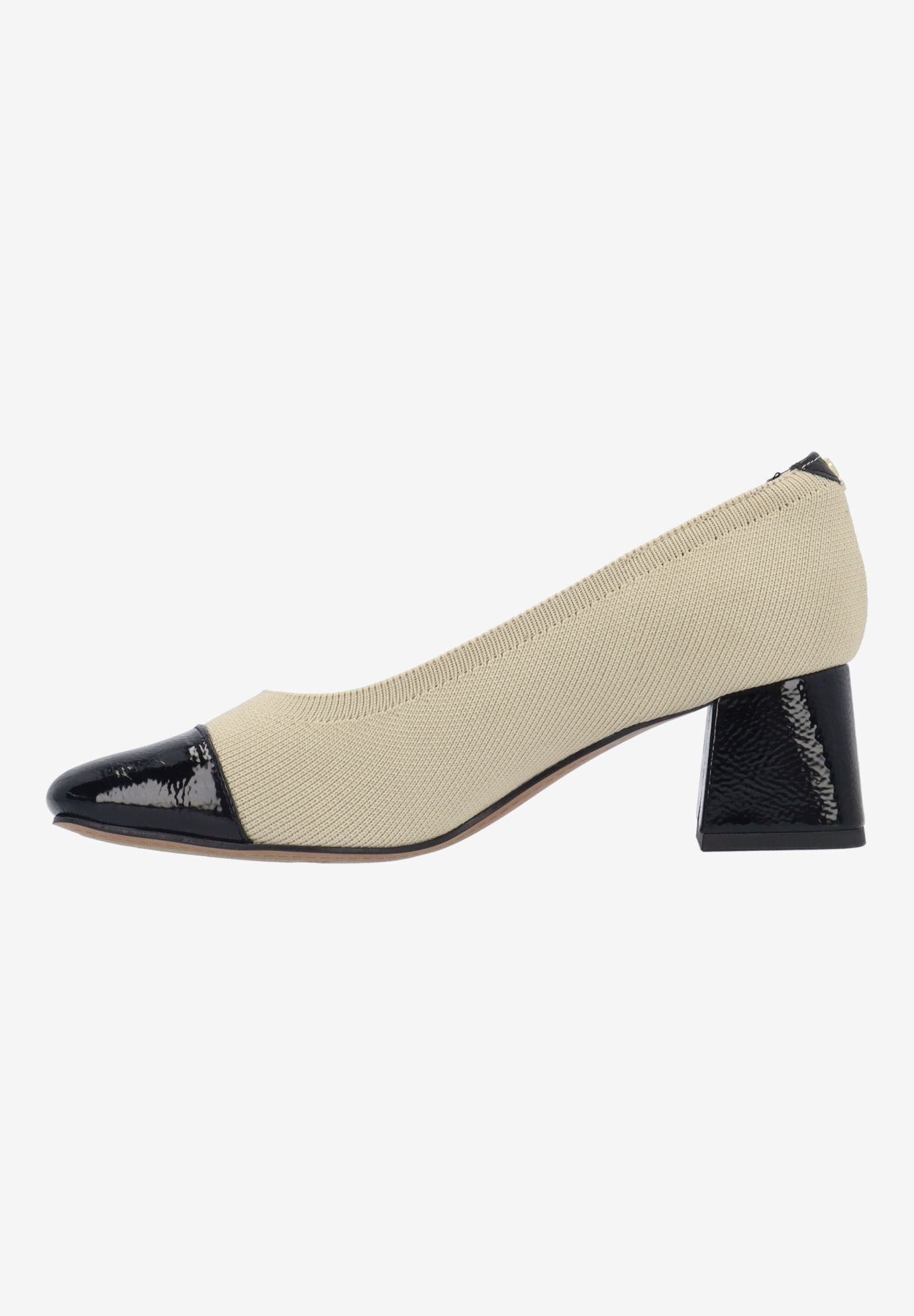Javelle Slip On Pump, NUDE BLACK, alternate image number 4