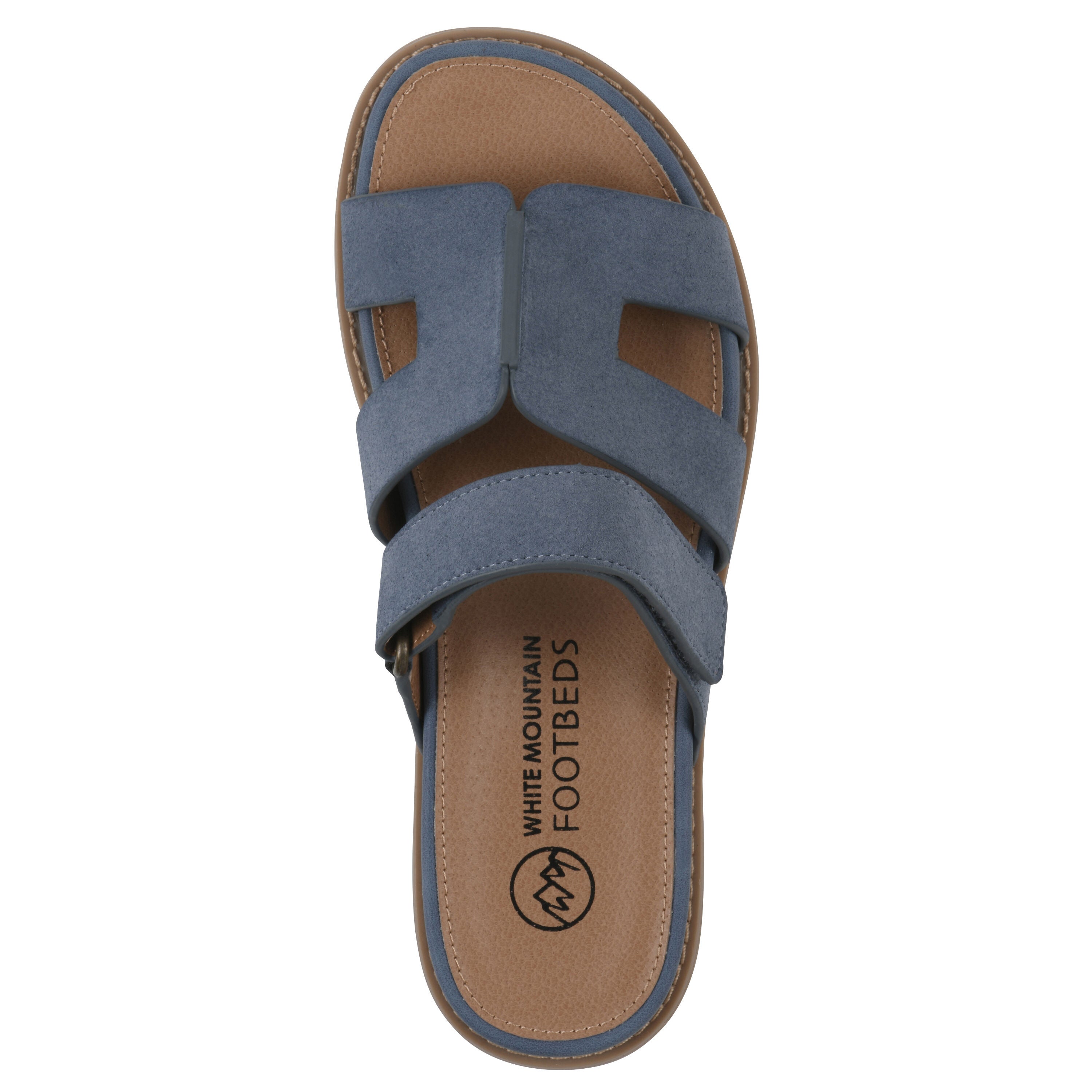 Mazi Slide Sandal, BLUE RASPBERRY, alternate image number 4