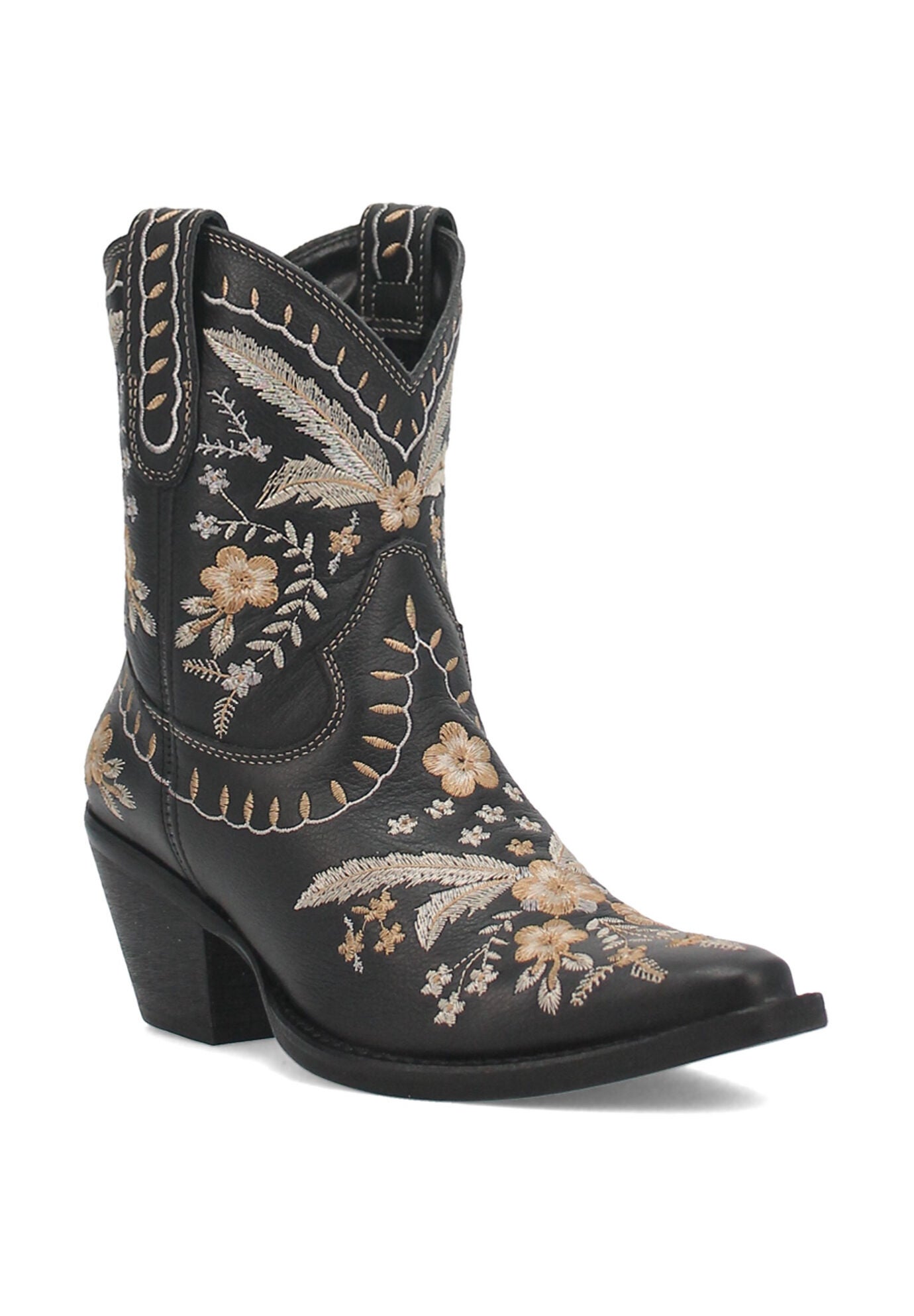 Primrose Mid Calf Western Boot, BLACK, hi-res image number 0