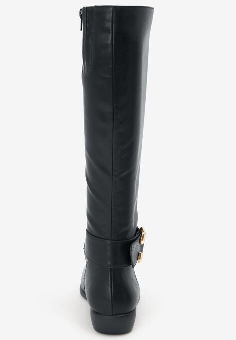 The Blakely Wide Calf Boot By Comfortview Plus Sizeboots