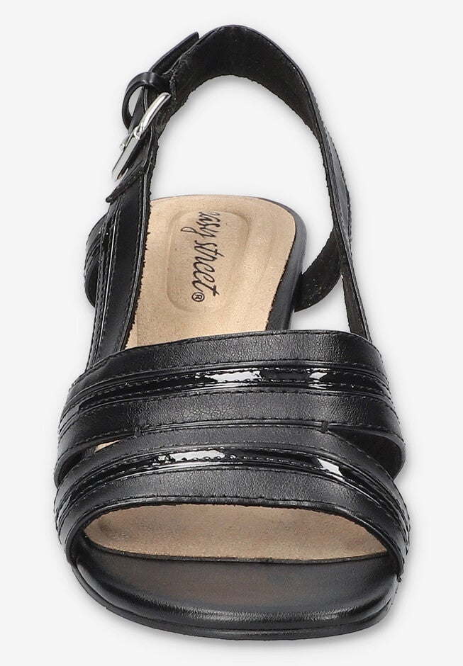 Meghan Slingback Heeled Sandal, BLACK, on-hover image number 1