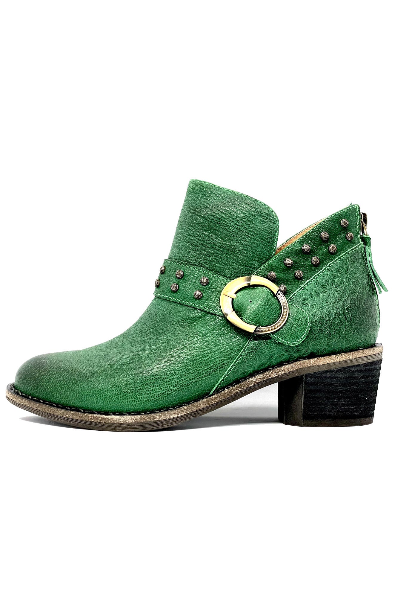 Melania Bootie, DARK GREEN, hi-res image number 0