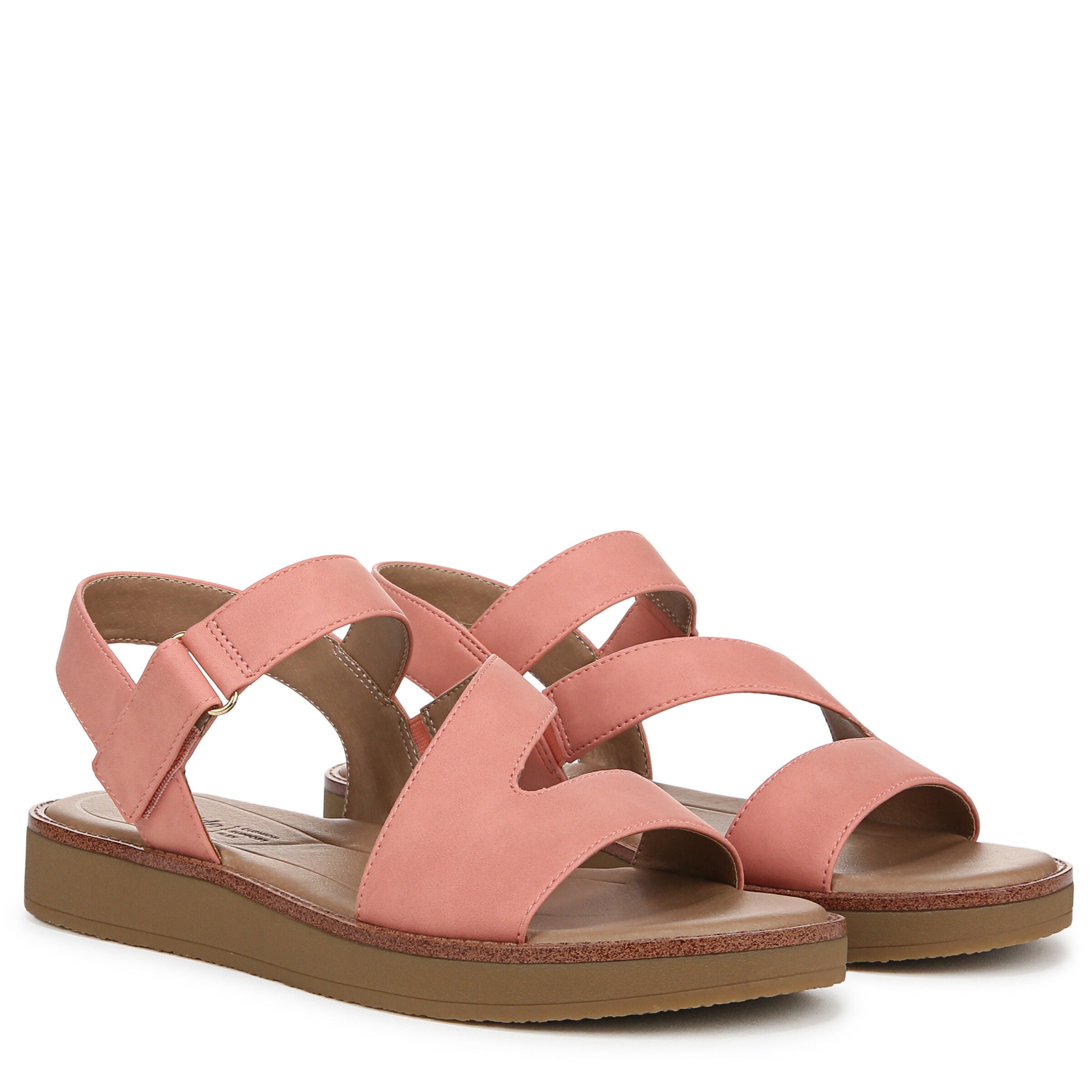 Waverly Sandal, CORAL PINK, alternate image number 2
