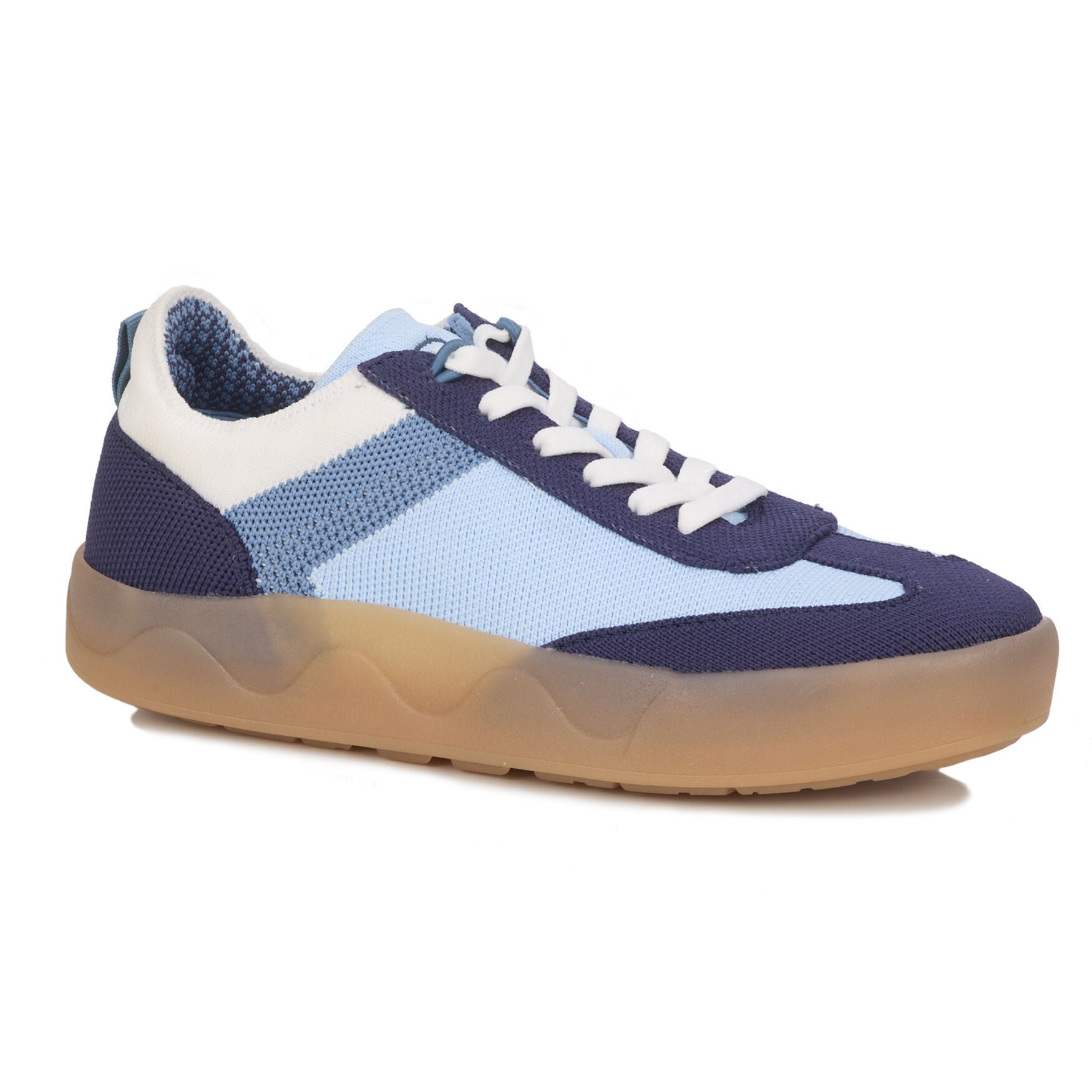 Stella Stretch Knit Sneaker, BLUE, hi-res image number 0