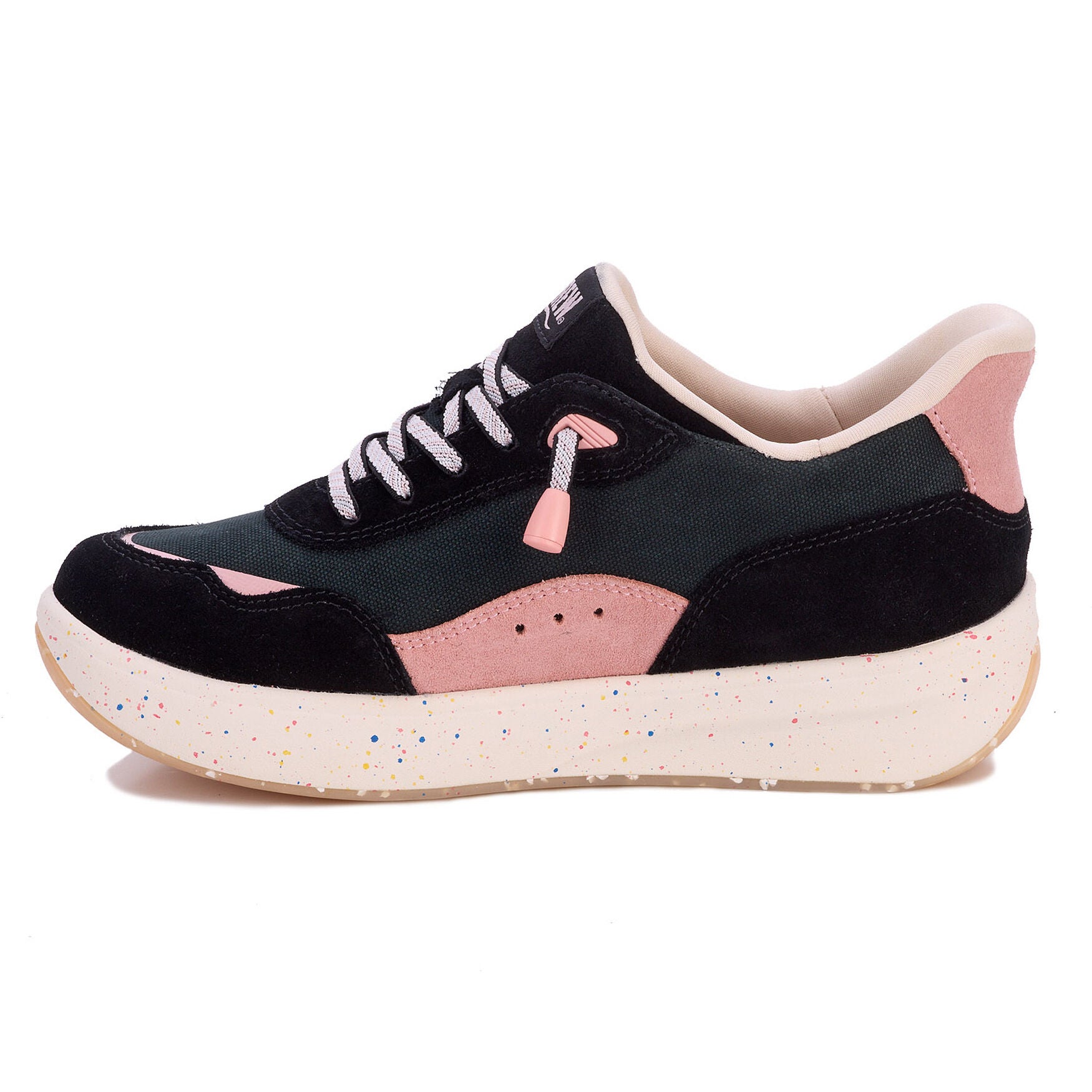 Hobby Casual Sneaker, BLACK AND TAN, alternate image number 3
