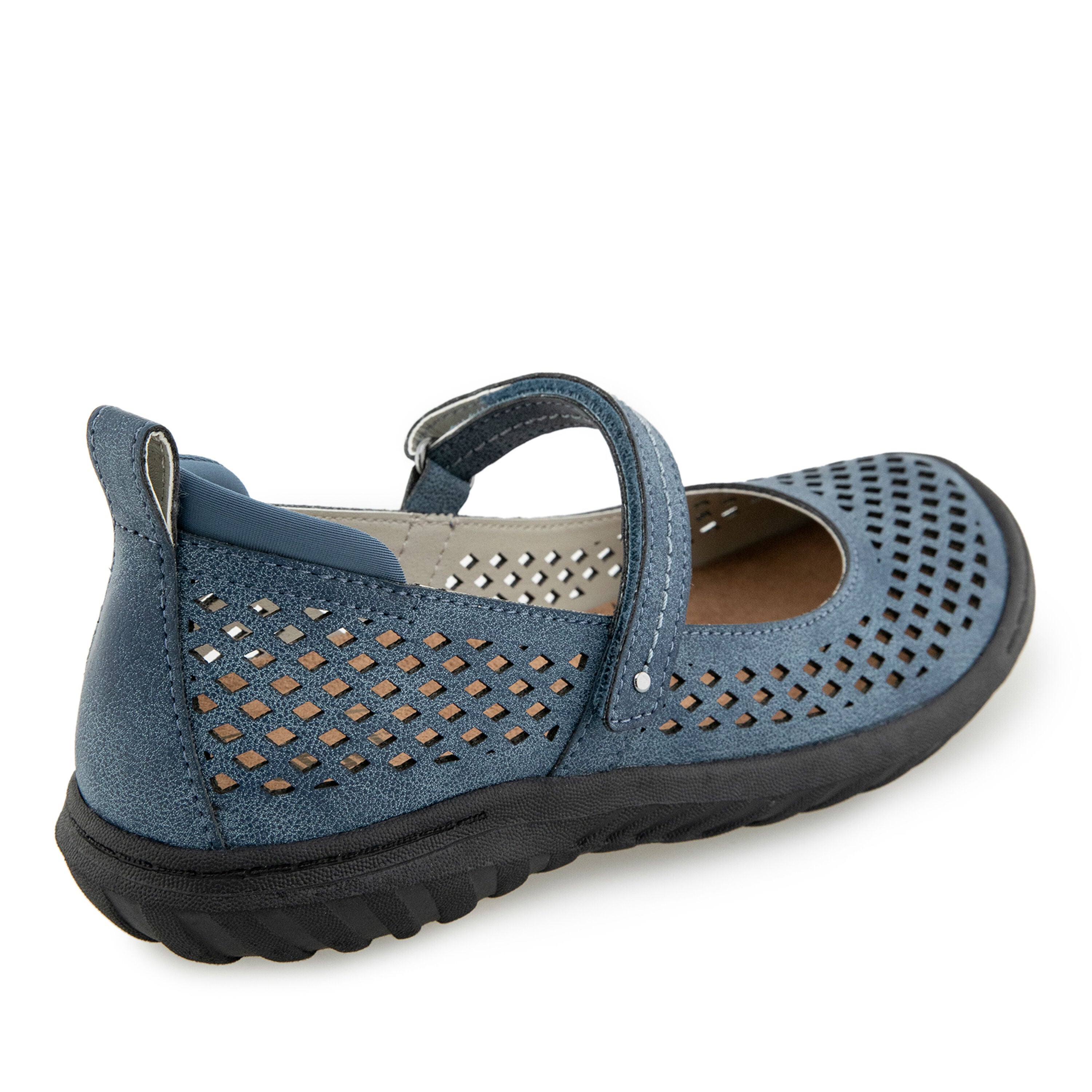 Bee Hook and Loop Mary Jane, DENIM, on-hover image number 1