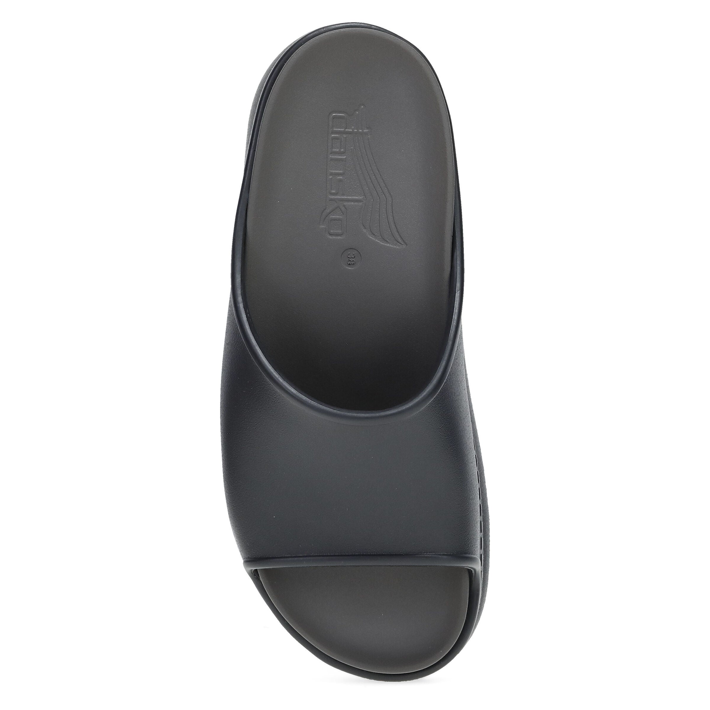 Devyn Molded Slip On Slide, BLACK, alternate image number 5