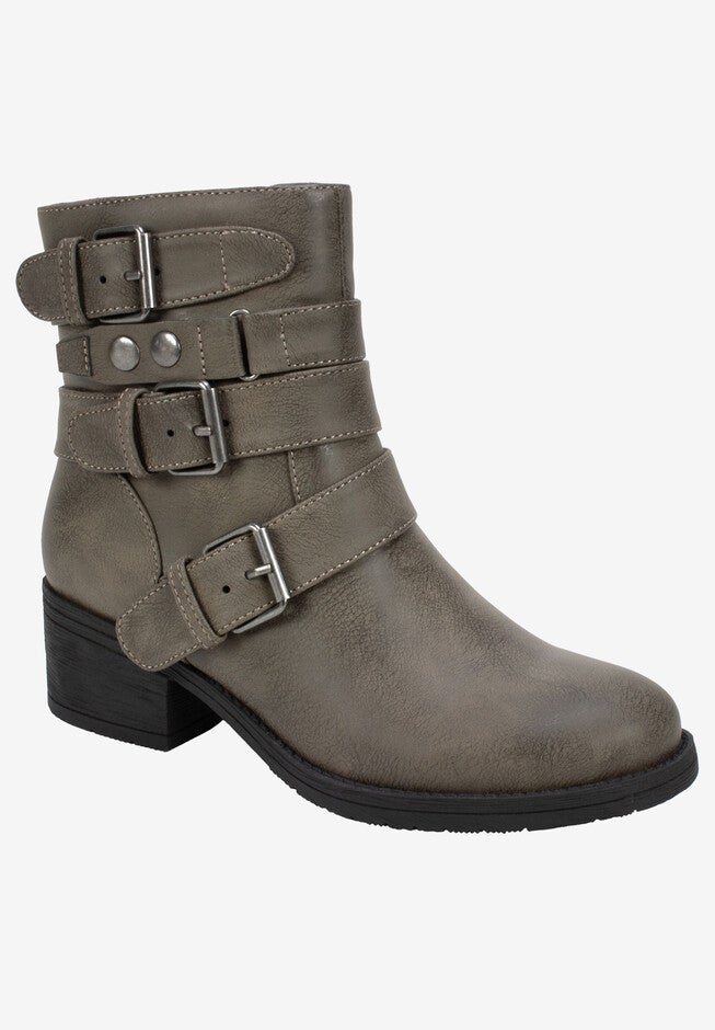 Major Bootie by White Mountain, STONE SUEDED SMOOTH, hi-res image number 0