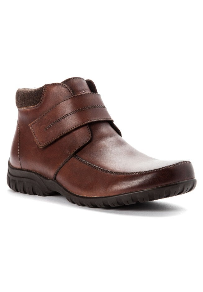 Delaney Strap Bootie, BROWN, hi-res image number 0