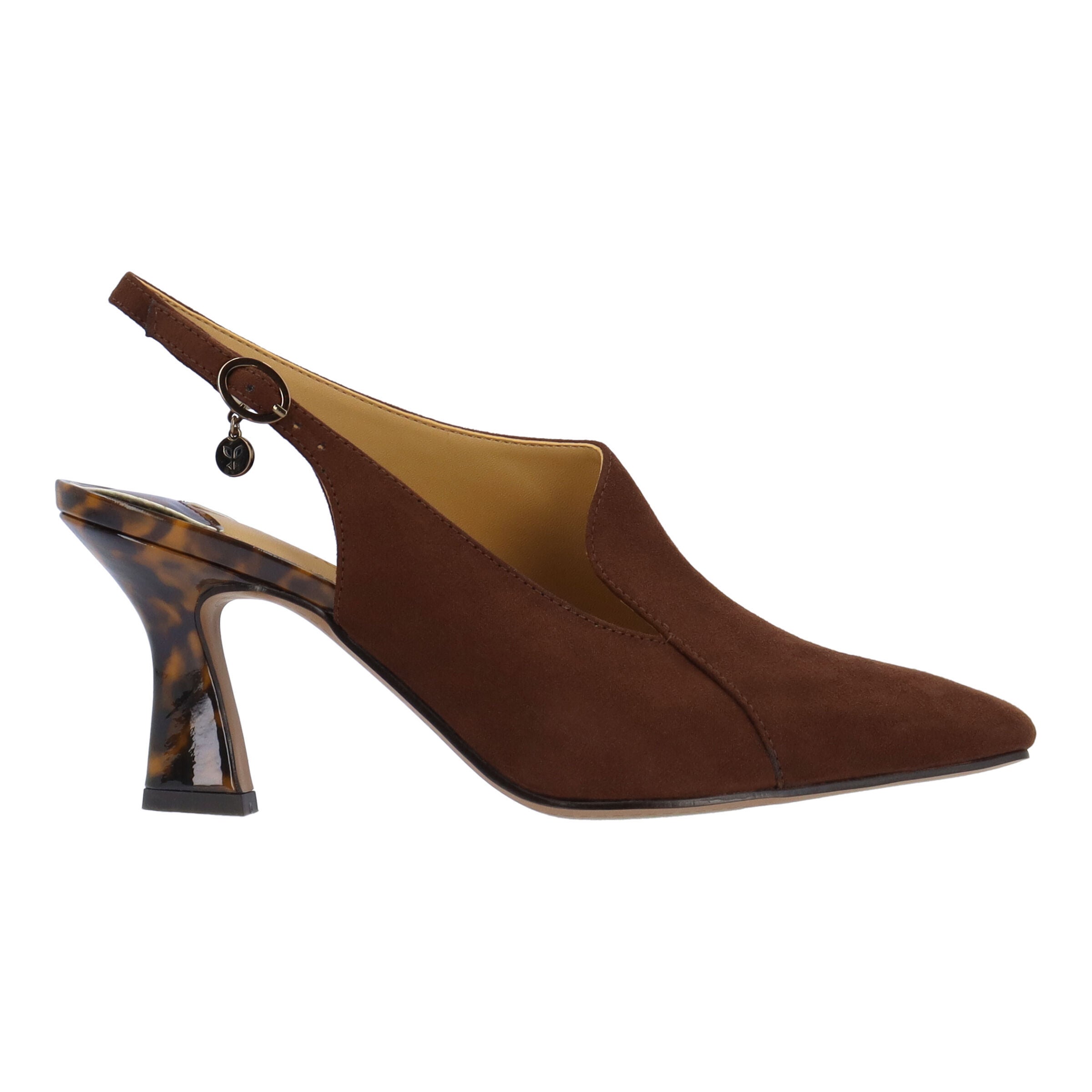 Prissy Slingback Pump, CHOCOLATE, alternate image number 3
