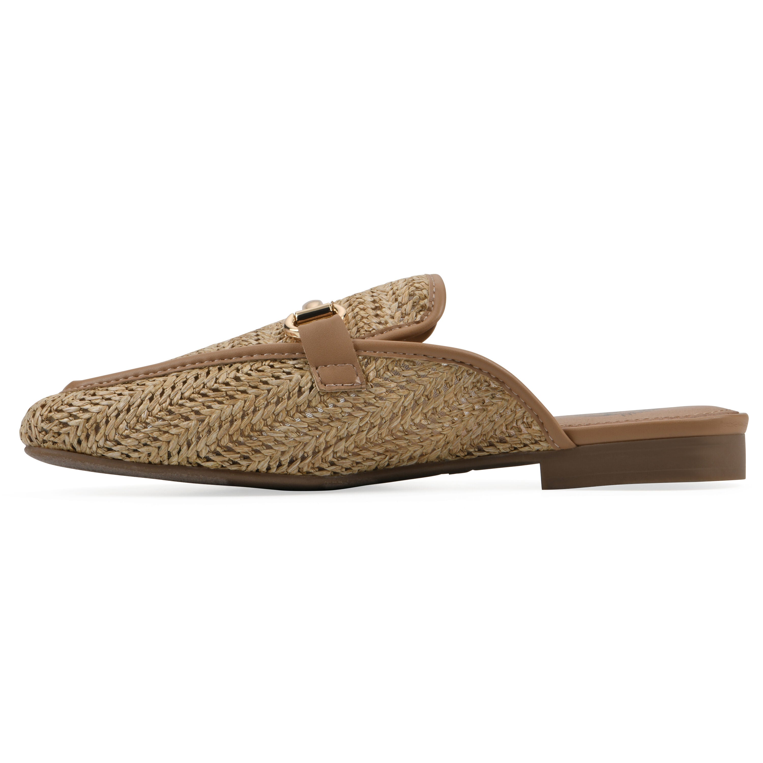 Bobbin Slip On Mule, DARK NATURAL SMOOTH, alternate image number 3