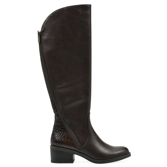 Cushaw Wide Calf Tall Shaft Boot, BROWN, alternate image number null