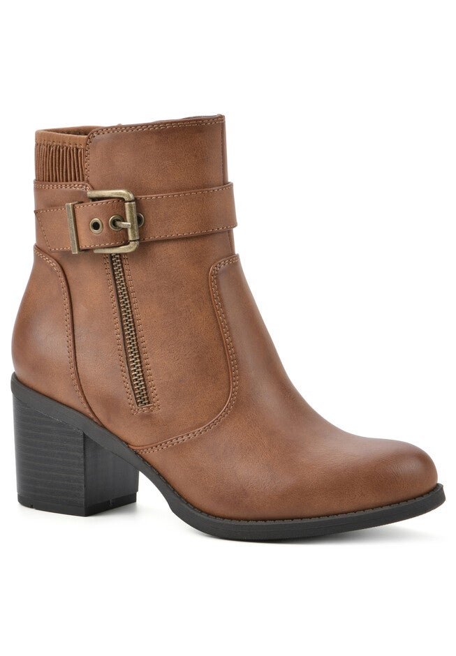 Dessert Bootie, DARK BROWN SMOOTH, hi-res image number 0