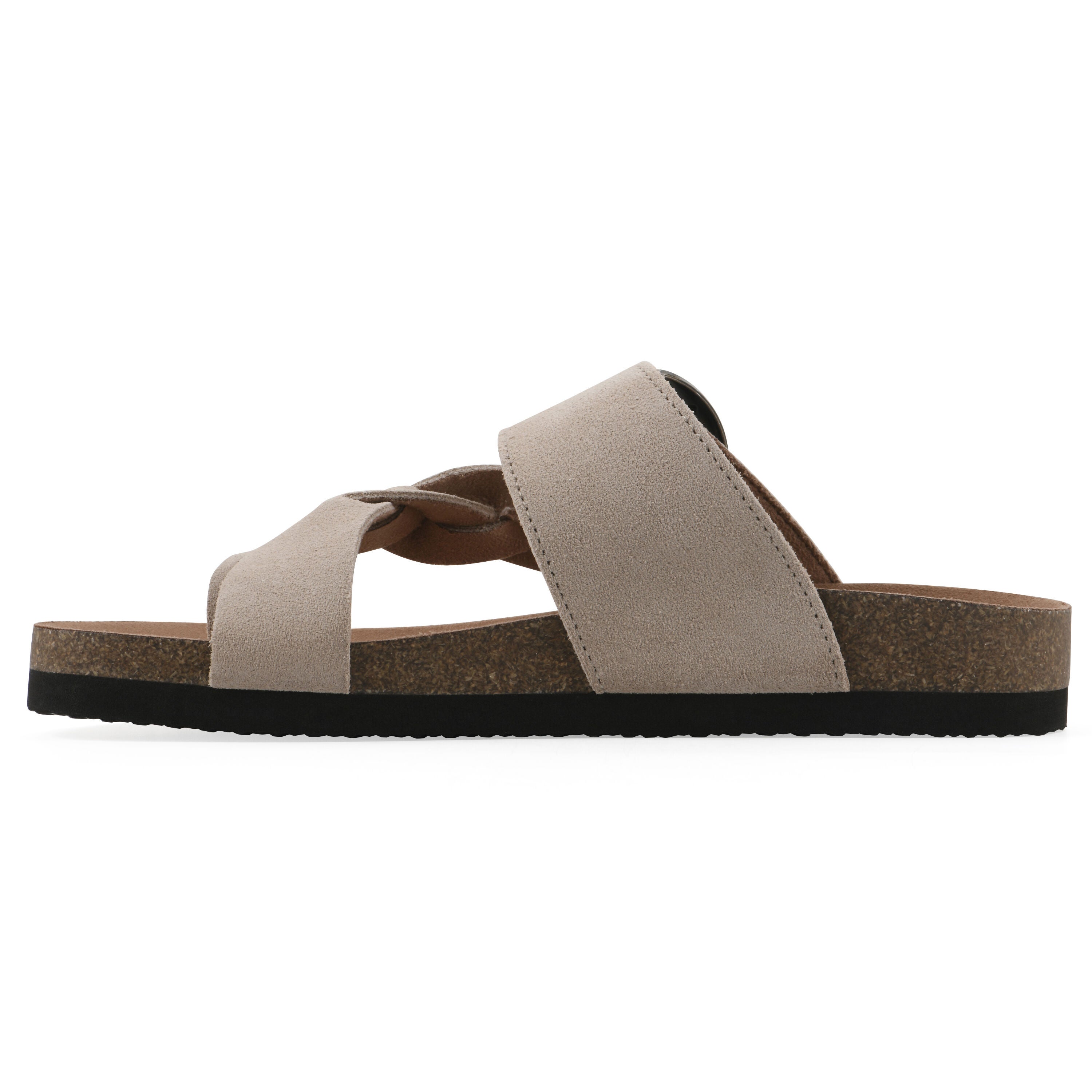 Harleta Footbeds Sandal, SANDAL WOOD SUEDE, alternate image number 3