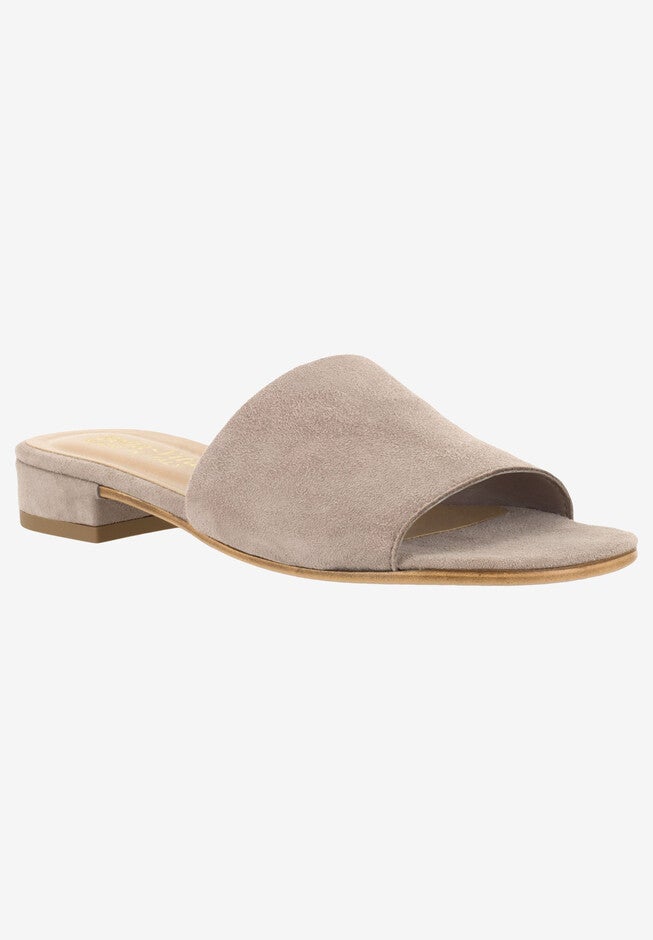 Tes-Italy Slide, TAUPE SUEDE, hi-res image number null