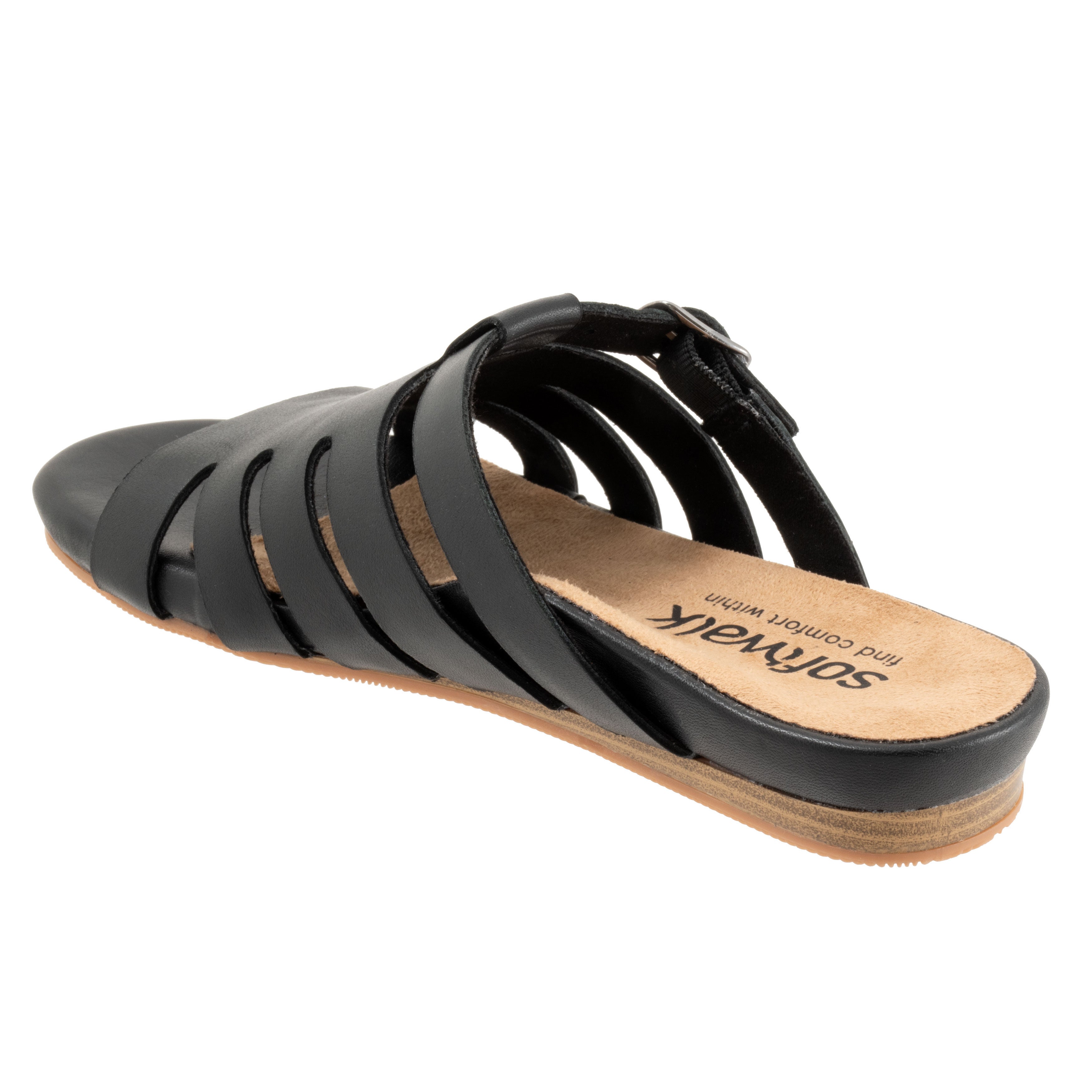 Carolina Sandal, BLACK, on-hover image number 1