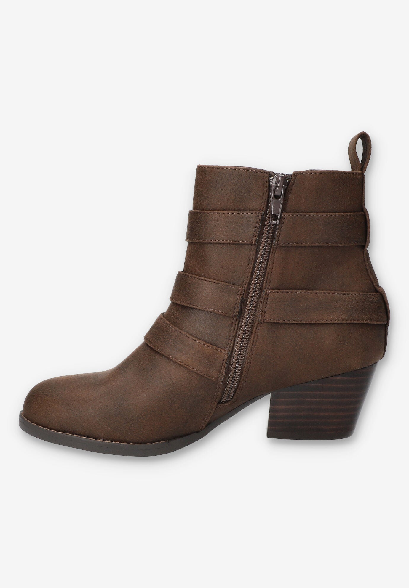 Bowie Ankle Boot, BROWN, alternate image number 4