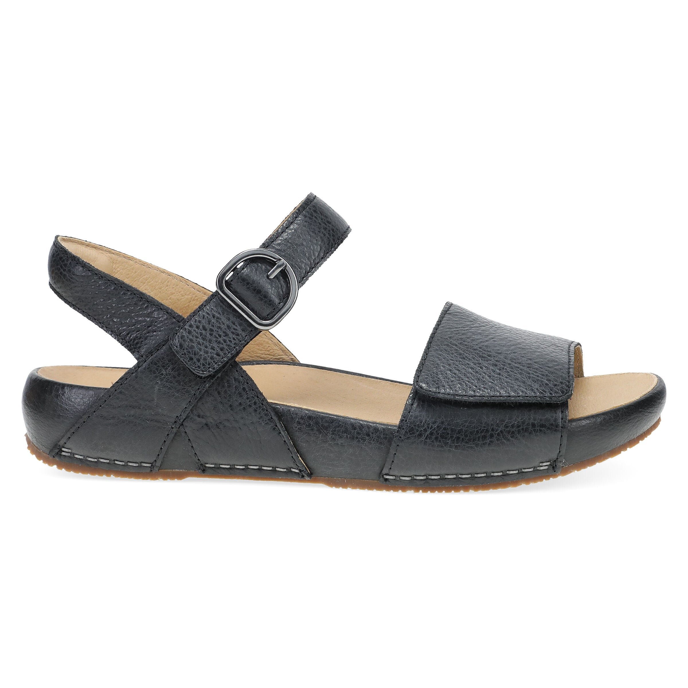 Tinsley Leather  Sandal, BLACK, alternate image number 4