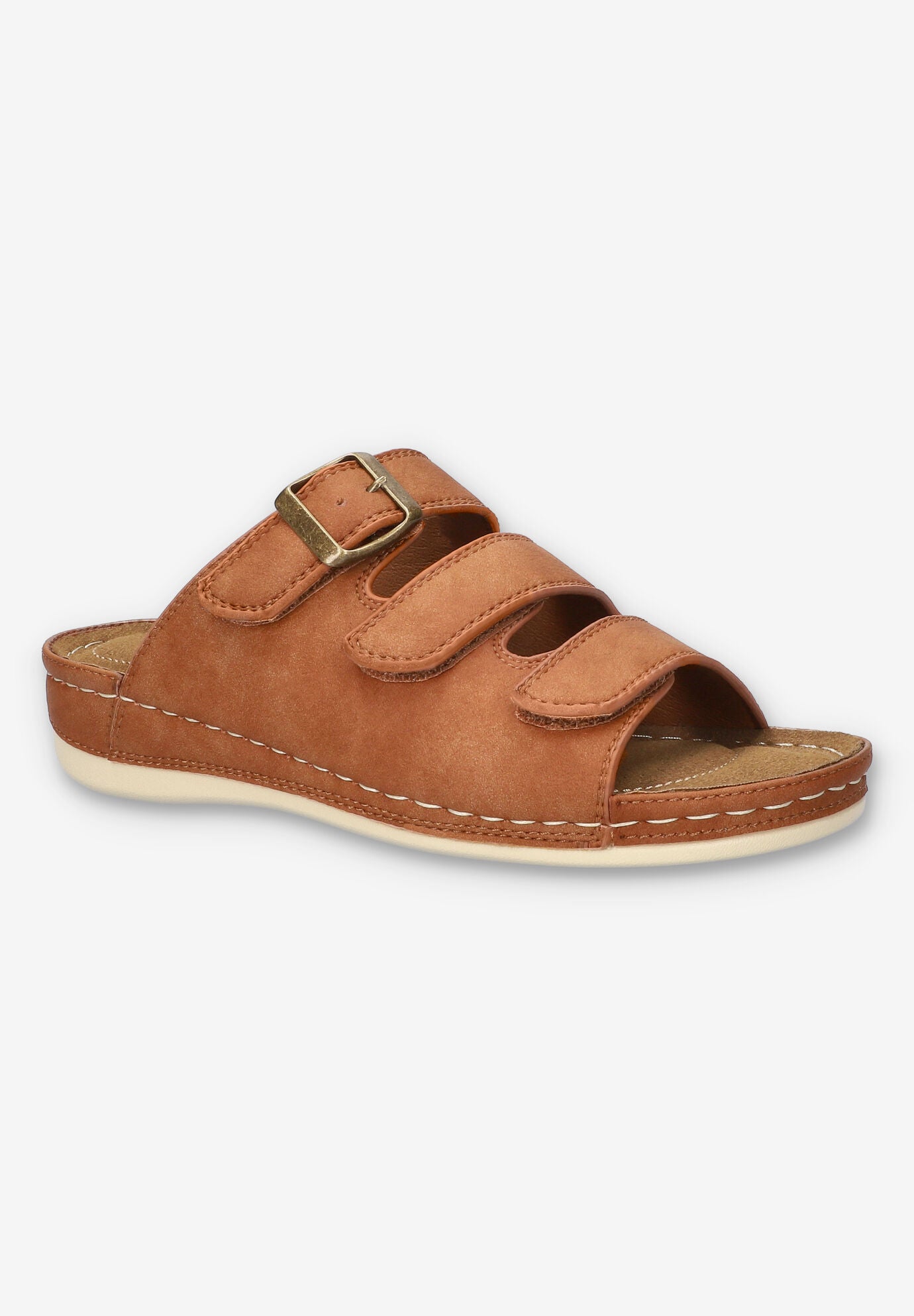 Pinterry Comfort Slide Sandal, TAN, hi-res image number 0