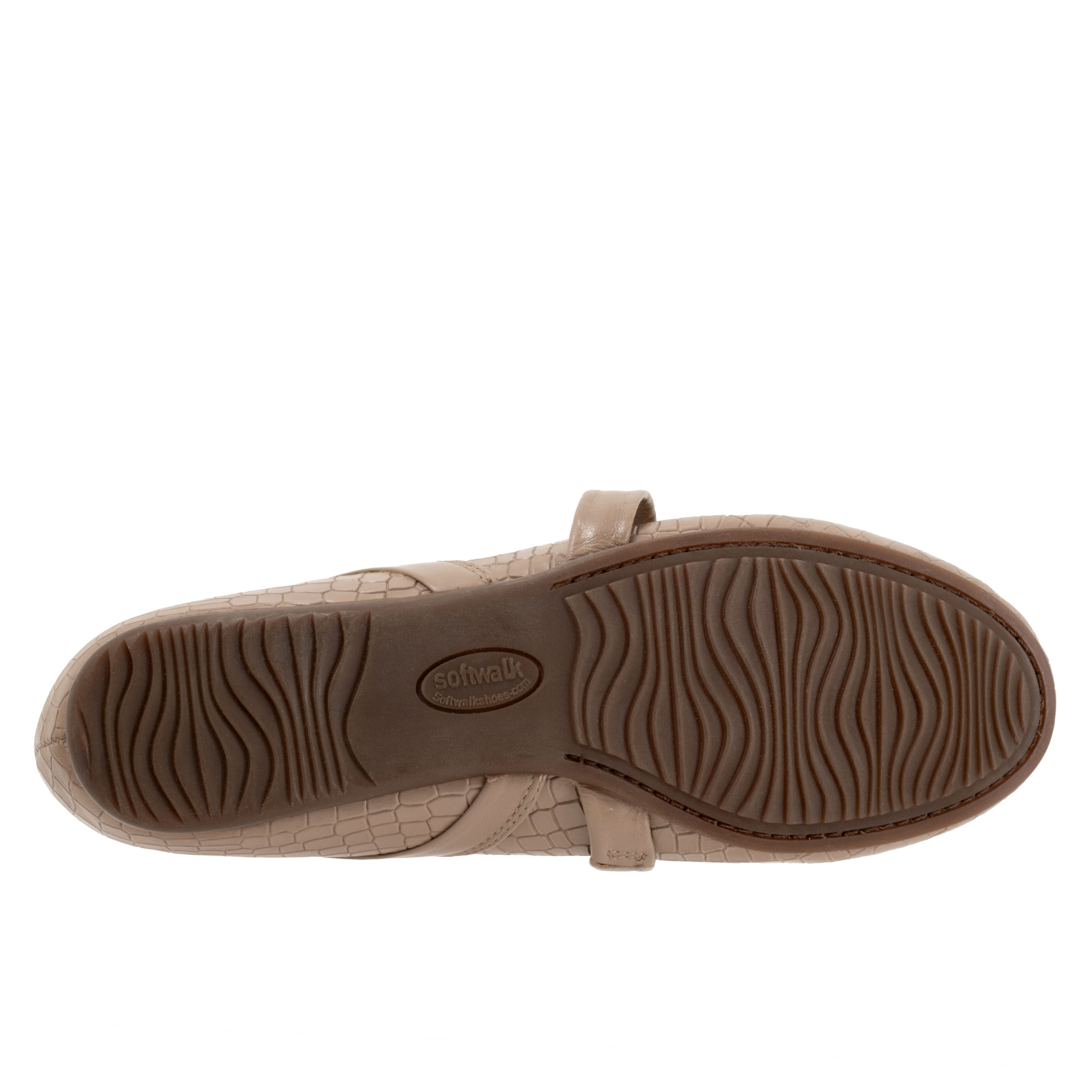 Samara Flat, DARK TAUPE CROCO, alternate image number 2