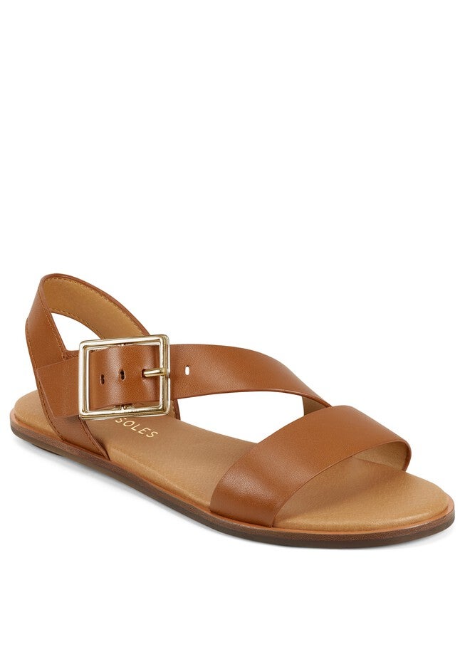 Lewis Sandal, TAN LEATHER, hi-res image number null