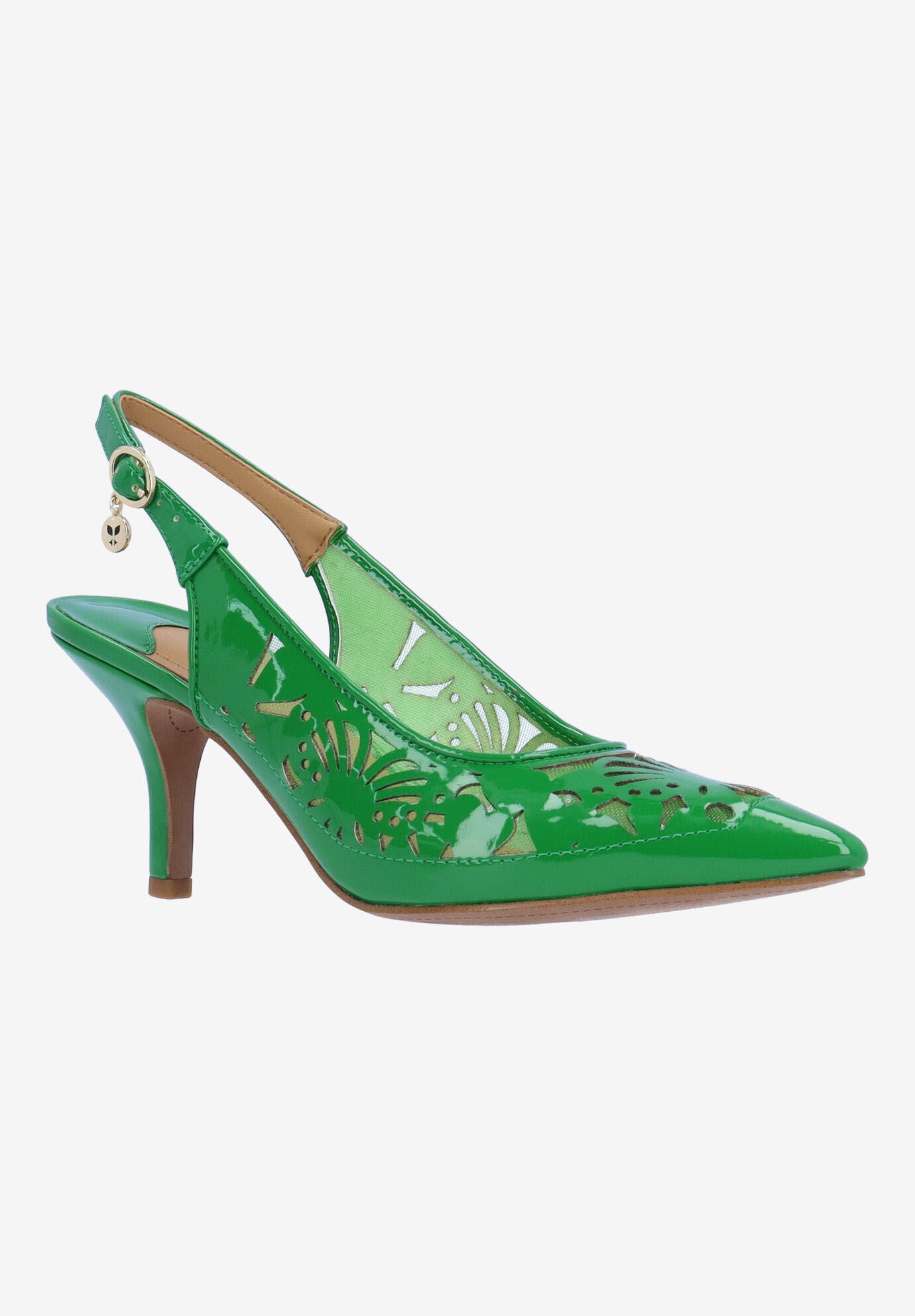Vanani Pump, PATENT GREEN, hi-res image number 0