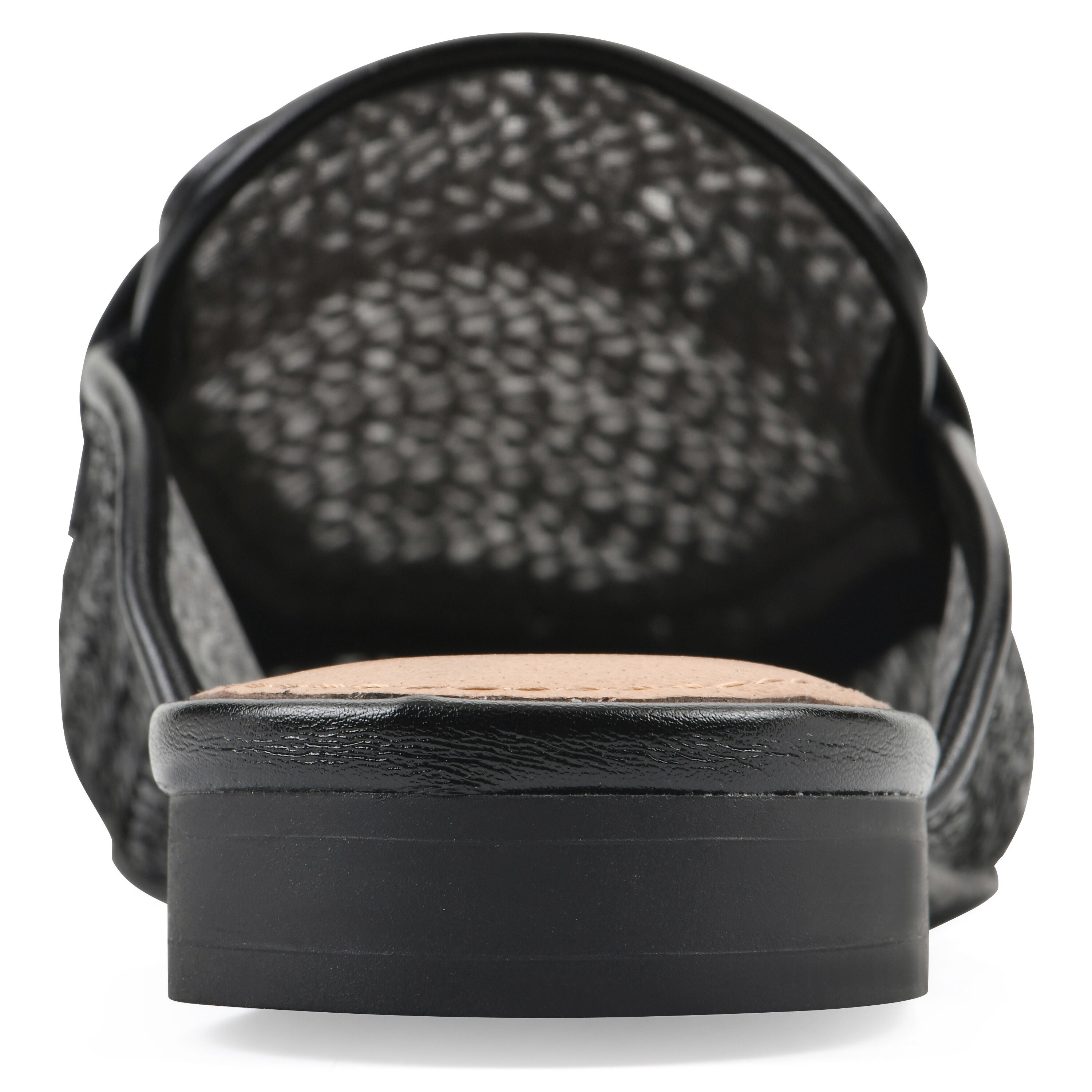 Bobbin Slip On Mule, BLACK SMOOTH, on-hover image number 1