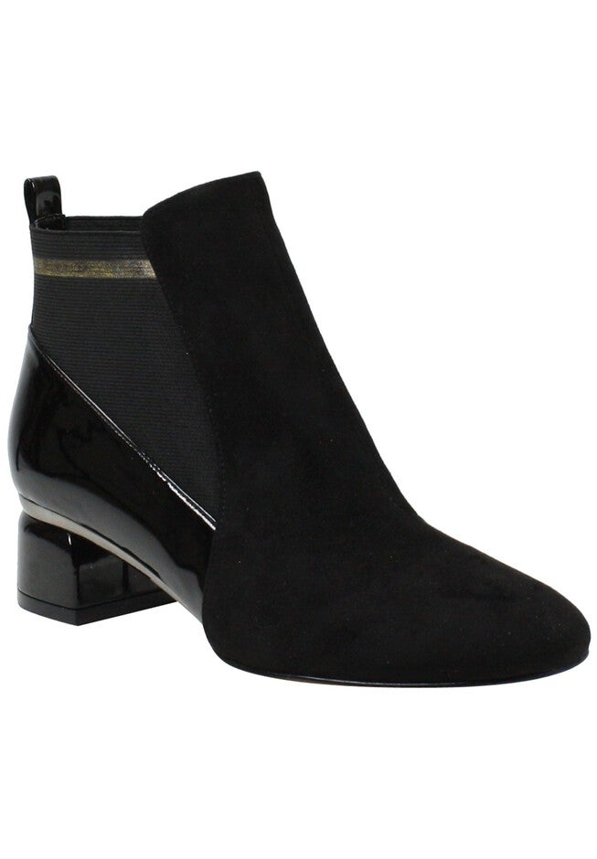 Frescura Bootie , BLACK SUEDE PATENT, hi-res image number 0