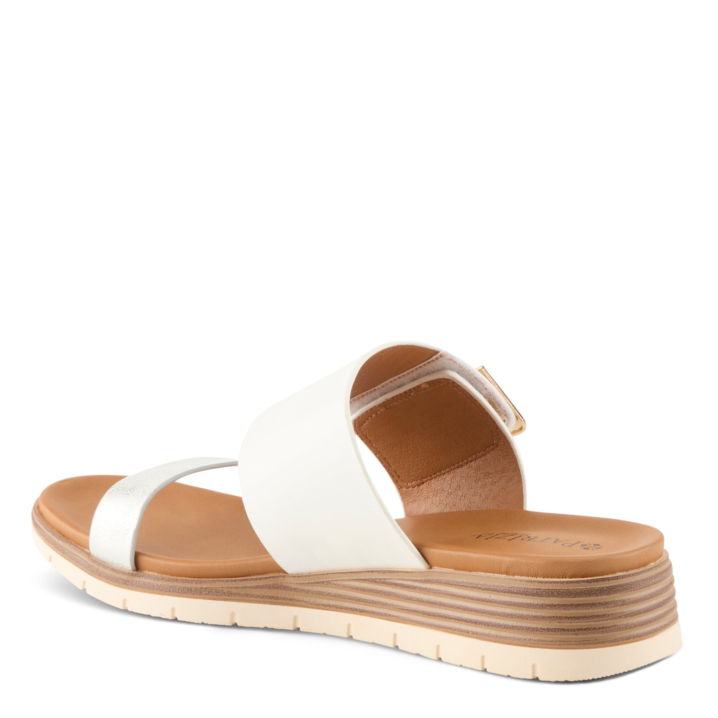 Maliyah Slide Sandal, WHITE MULTI, alternate image number 6