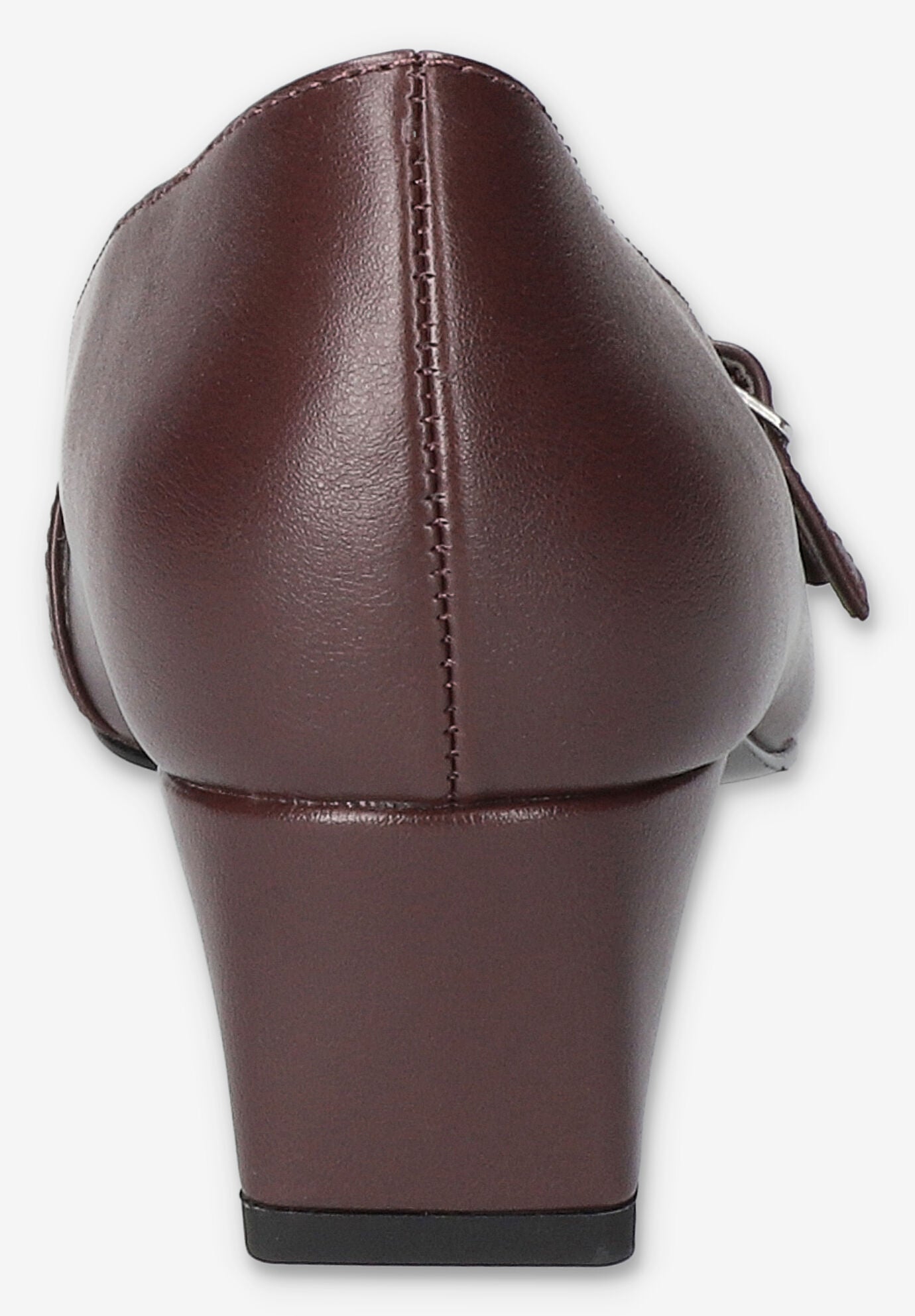 Enya Sqaure Toe Pump, BURGUNDY, on-hover image number 1