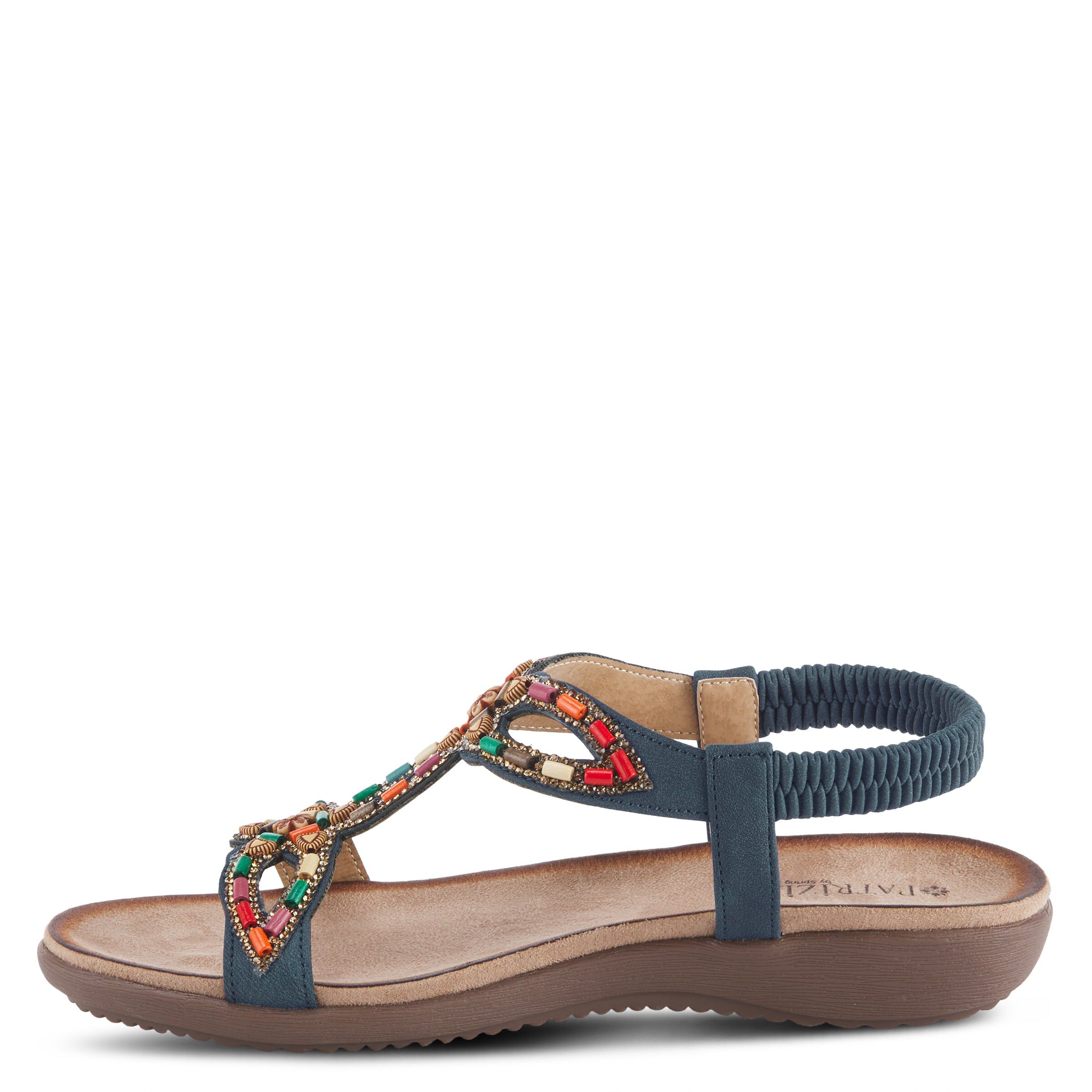 Volcanic T-Strap Sandal, NAVY, alternate image number 2