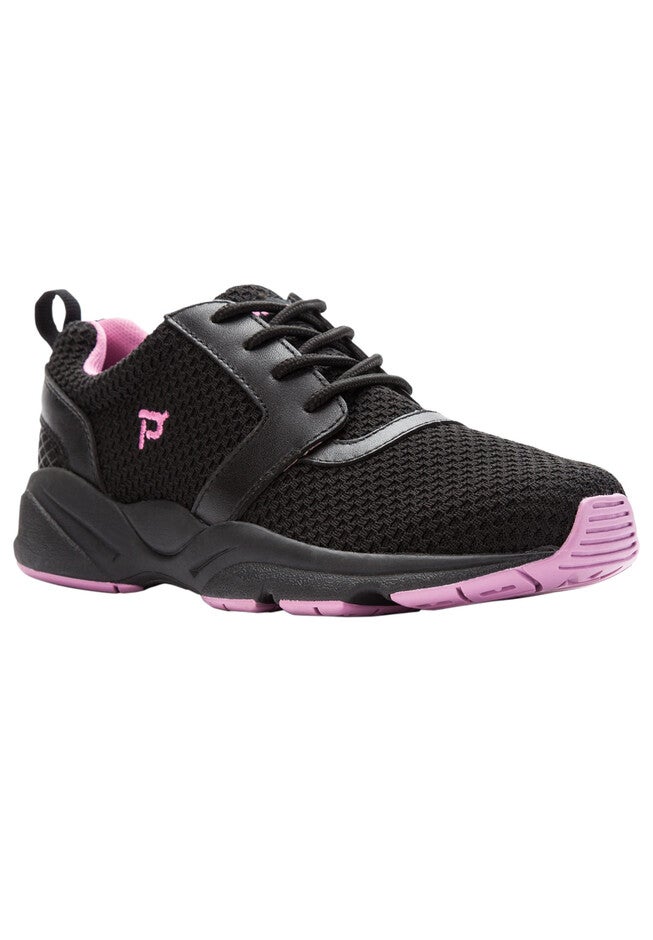 Stability X Sneakers by Propet®, BLACK BERRY, hi-res image number 0
