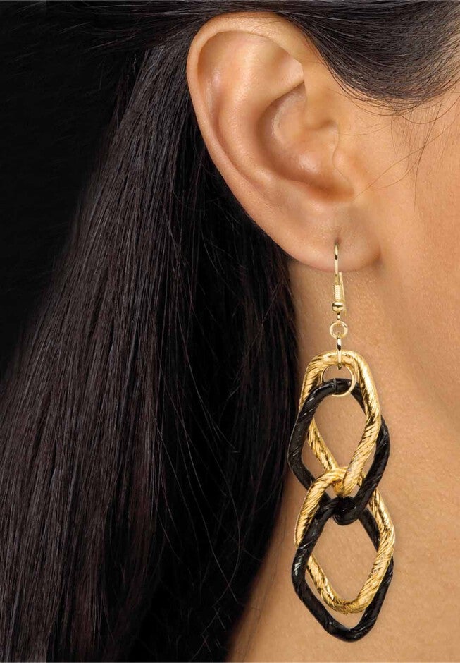 3-Piece Black Ruthenium-Plated Link Set, , alternate image number 5